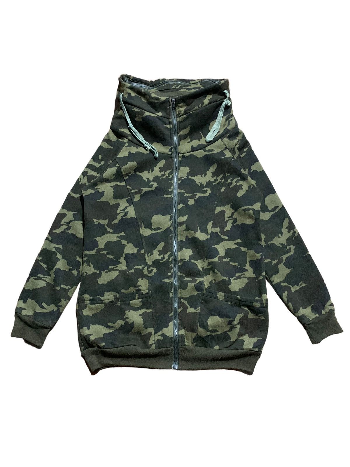 If Six Was Nine Vintage felt Maglietta Goa bono camo zip hoodie style Size US L / EU 52-54 / 3 - 2 Thumbnail