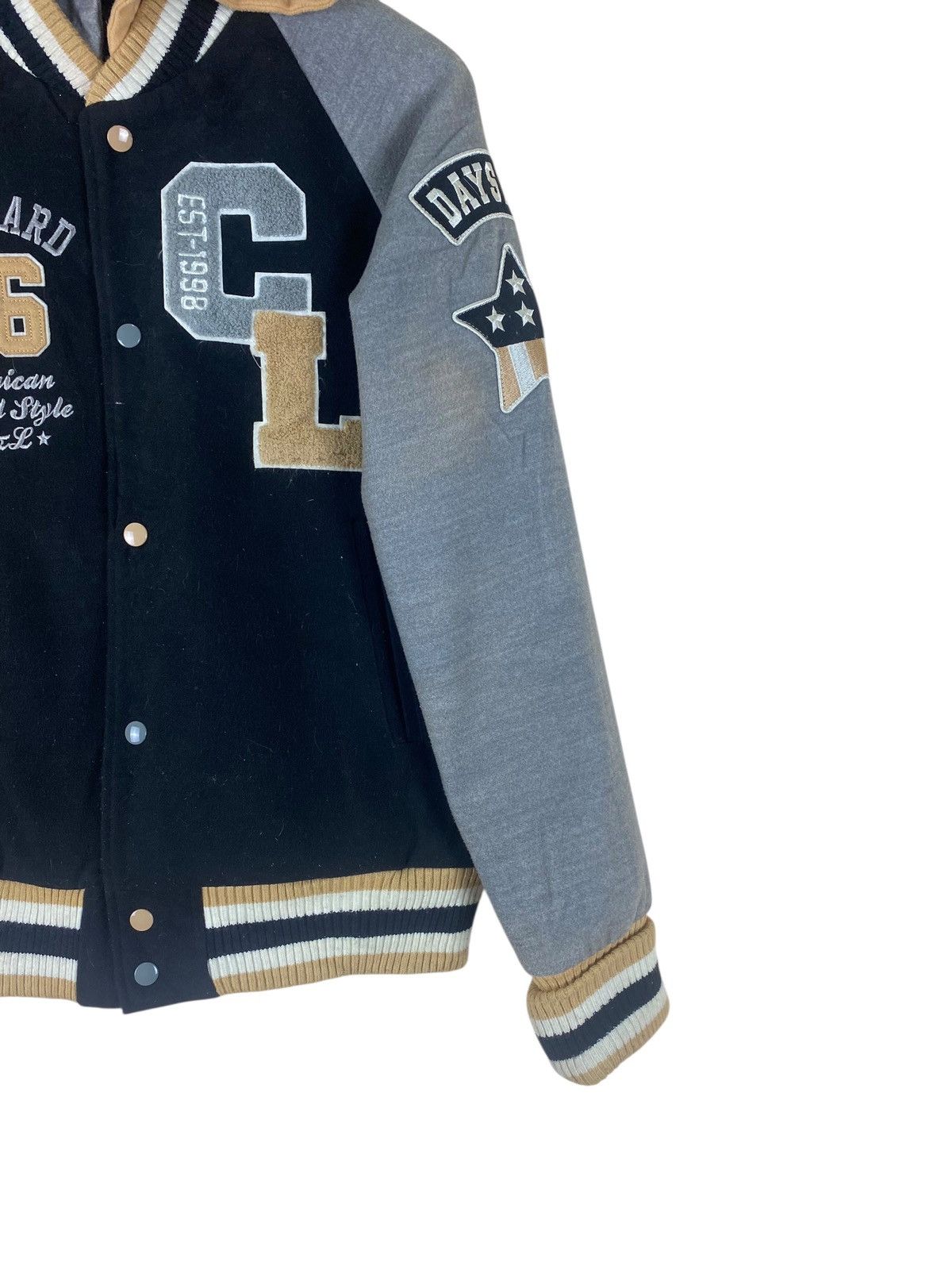 Japanese Brand Japanese Streetwear Co&Lu Hoodie Varsity Jacket Size US M / EU 48-50 / 2 - 5 Thumbnail