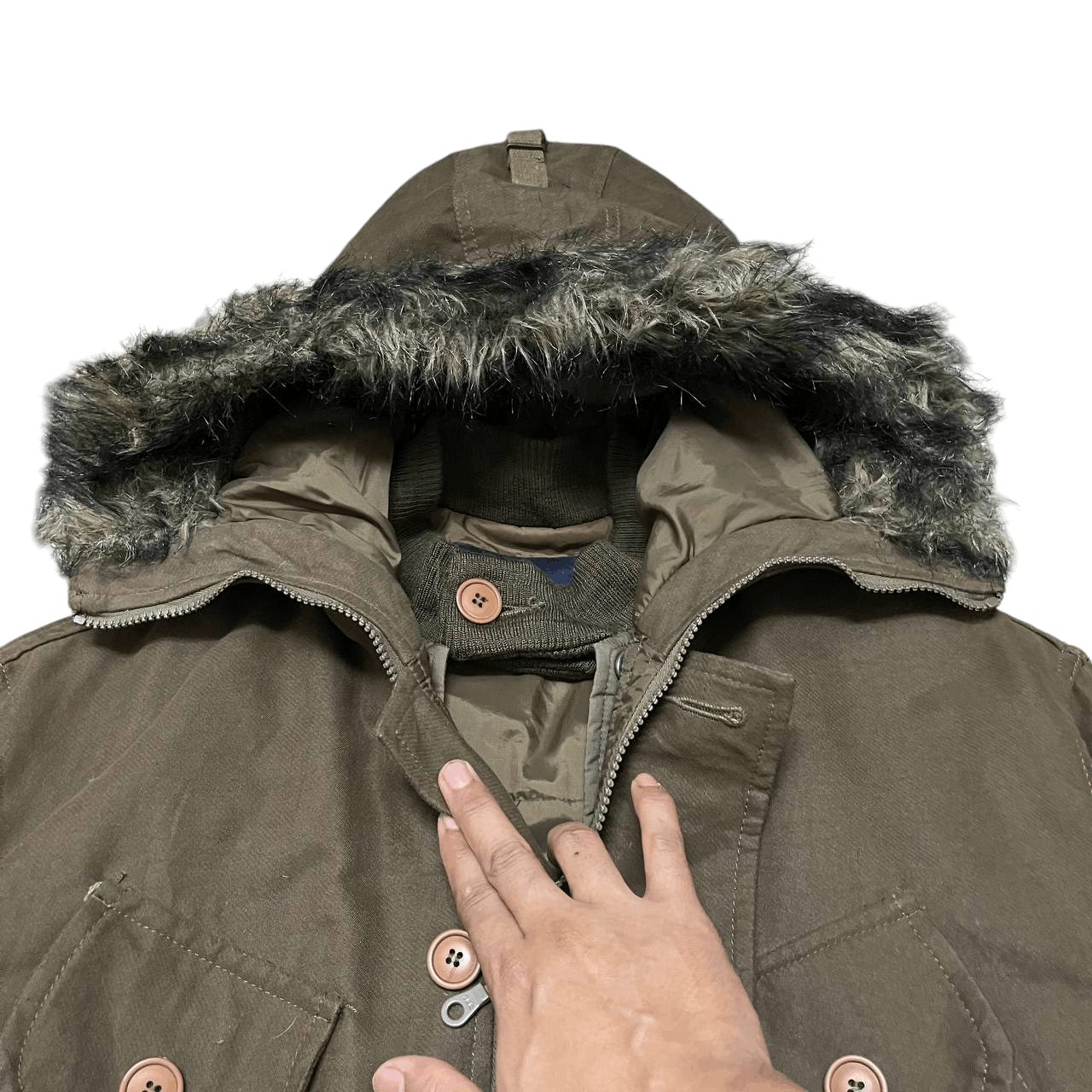 FCUK × French Connection French Connection x Fcuk Hooded Jacket Size US L / EU 52-54 / 3 - 6 Thumbnail