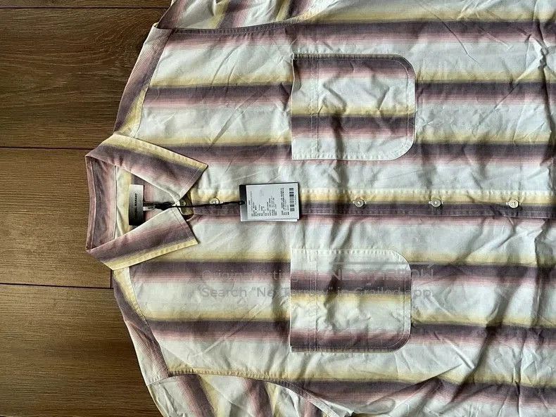 Isabel Marant Isabel Marant Men's Striped Cotton Shirt. Size US S / EU 44-46 / 1 - 3 Thumbnail