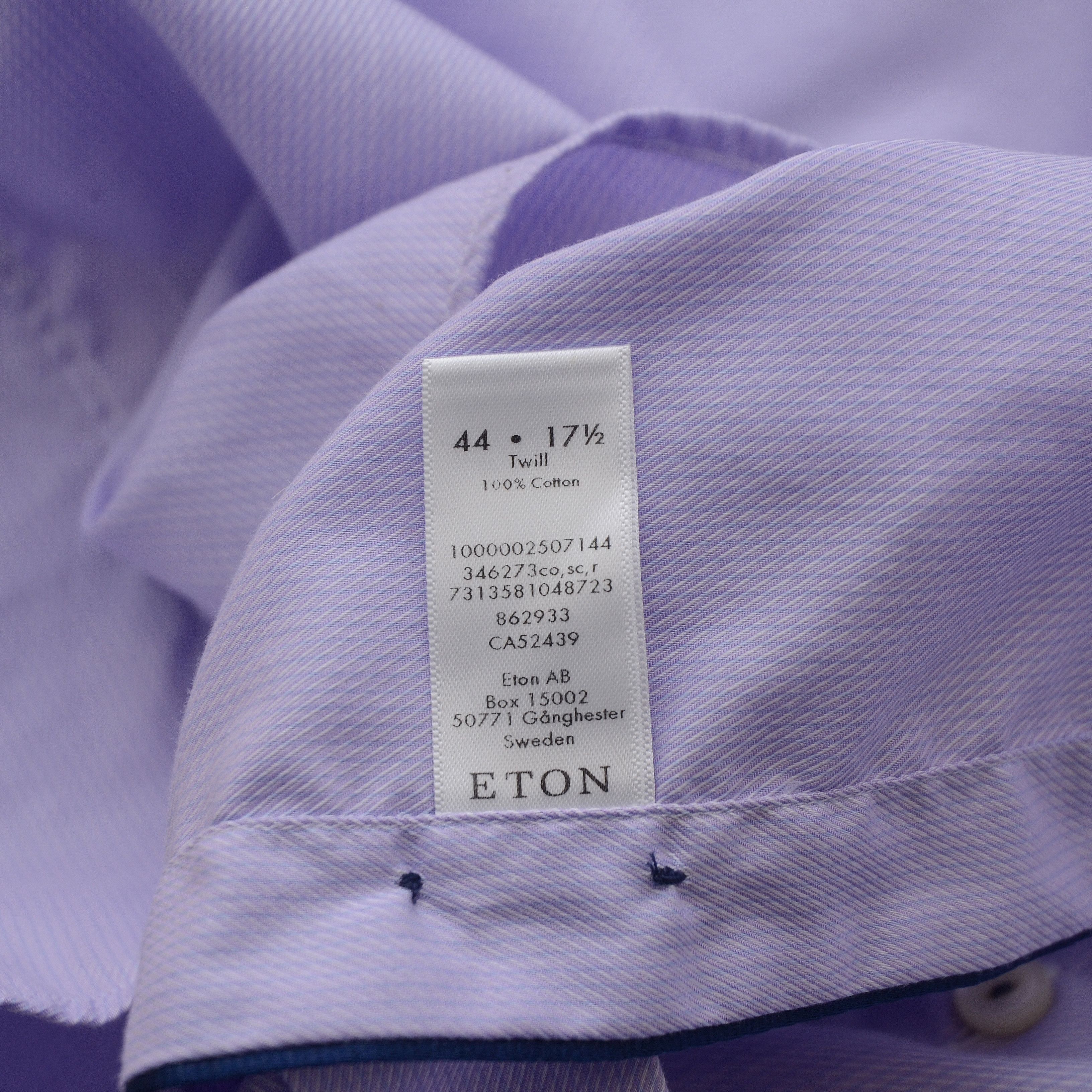 Eton Eton Contemporary Twill Formal Button Up Long Sleeve Shirt Size US L / EU 52-54 / 3 - 13 Thumbnail