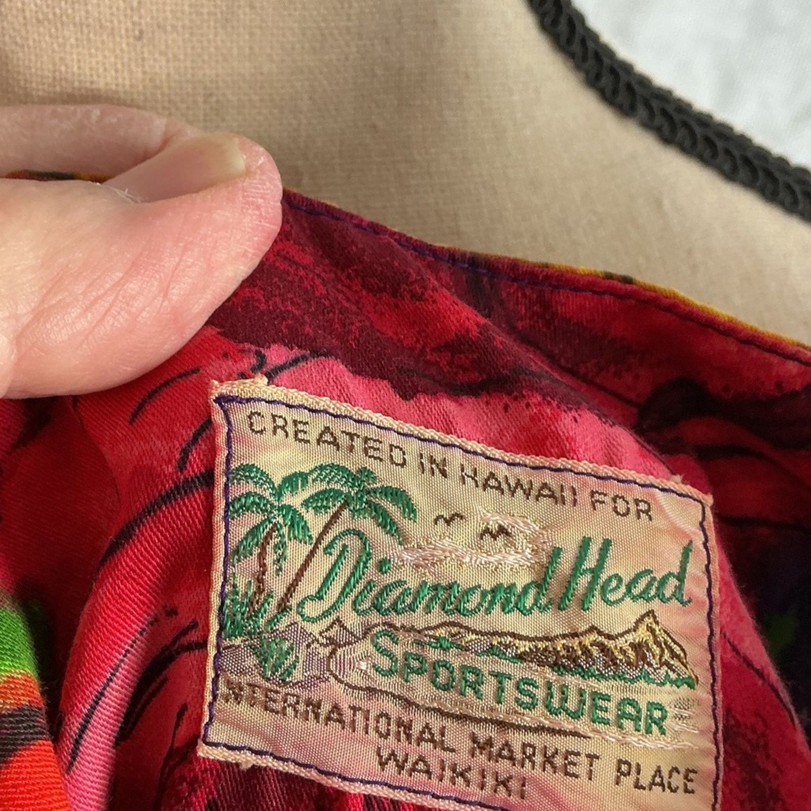 Other Vintage Diamond Head Sportswear Hawaiian Maxi Dress – Floral Size XS / US 0-2 / IT 36-38 - 3 Thumbnail