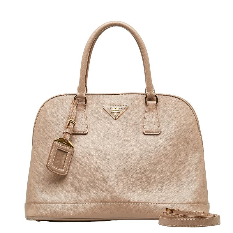 image of Prada Saffiano Promenade Bag in Brown, Women's