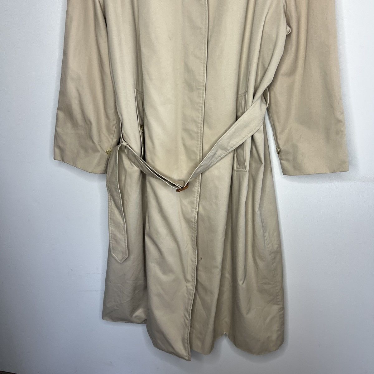 Burberry Vintage Burberry Trench Coat 90s Nova Check Beige Belted Size US S / EU 44-46 / 1 - 2 Thumbnail