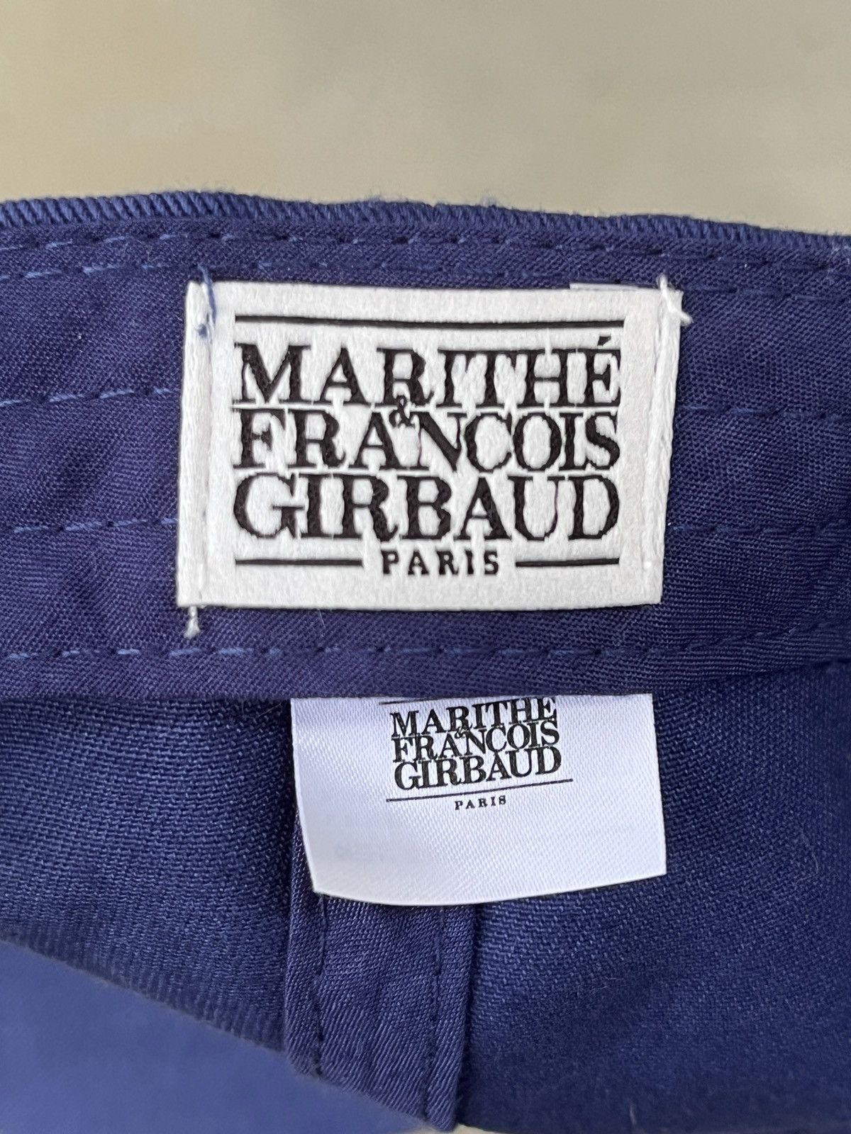 Marithe + Francois Girbaud Marithe Francois Girbaud Paris Iconic OG Logo Dad Hats Size ONE SIZE - 7 Thumbnail