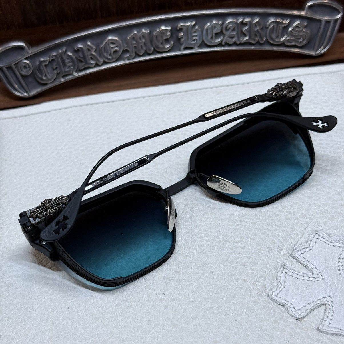 Chrome Hearts Chrome Hearts LGMA 1/1 Sunglasses Size ONE SIZE - 2 Thumbnail