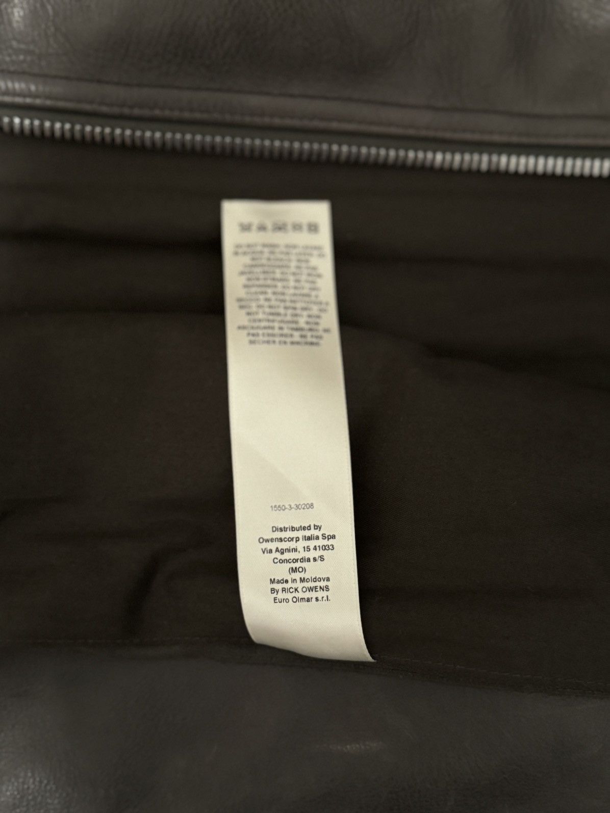 Rick Owens Rick Owens Blixa Dracollar Leather Jacket Size US M / EU 48-50 / 2 - 9 Thumbnail