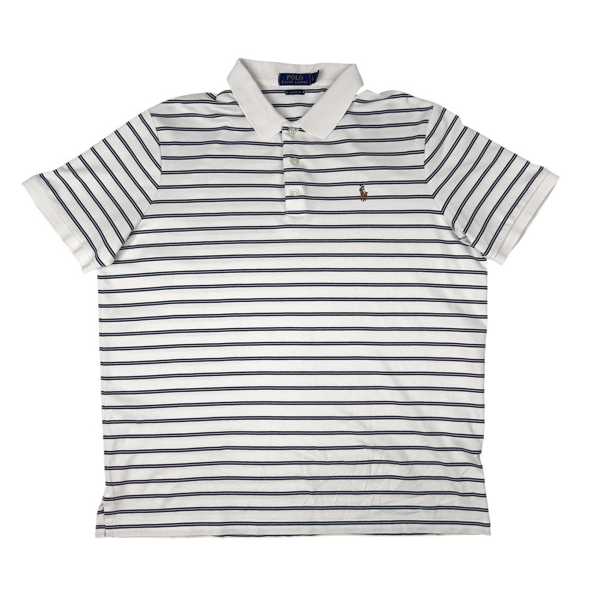 Polo Ralph Lauren Polo Ralph Lauren Shirt Classic Fit Striped Light Blue Size US L / EU 52-54 / 3 - 2 Thumbnail