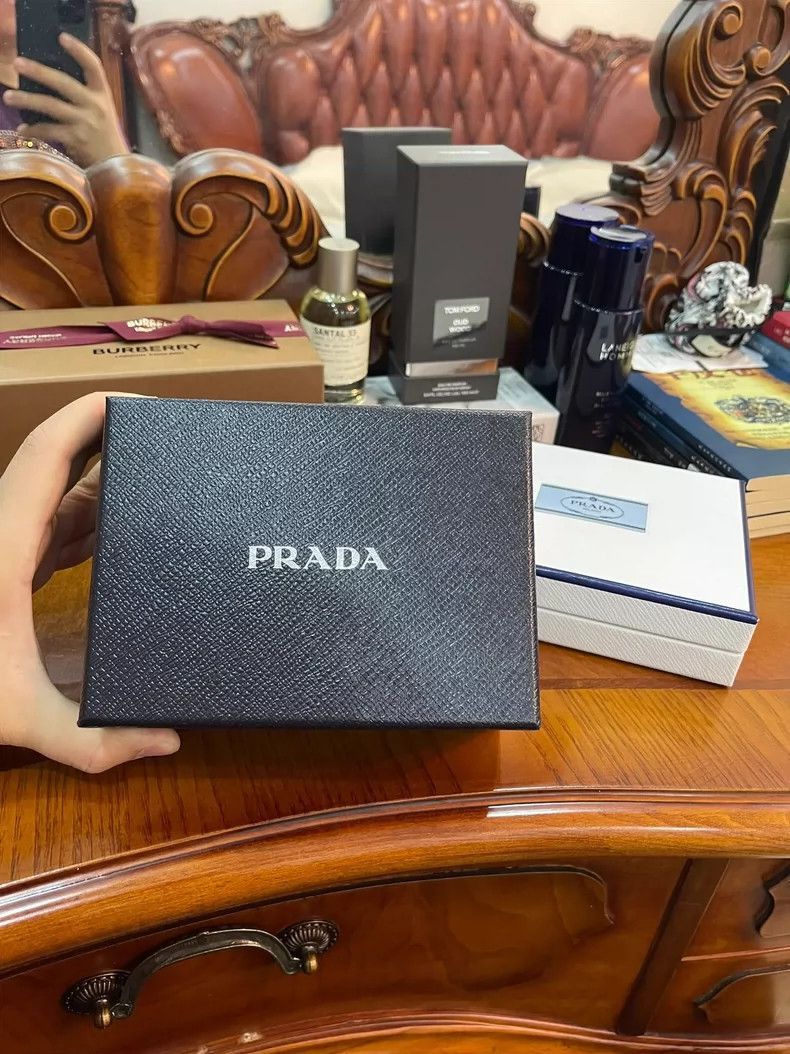 Prada Prada Wrist Bag with Classic Logo Design-2506 Size ONE SIZE - 2 Thumbnail