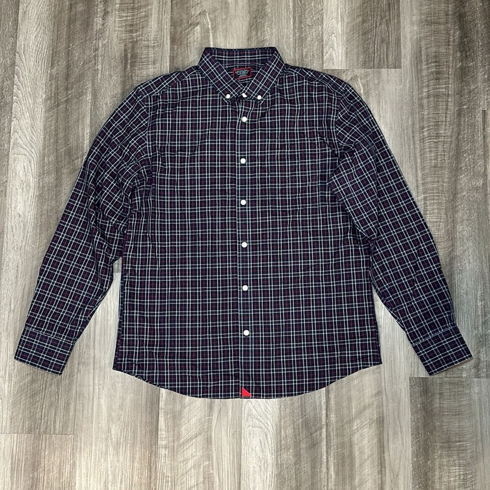 UNTUCKit Untuckit Perdera Slim Fit Wrinkle Free Long Sleeve - XL Size US XL / EU 56 / 4 - 2 Thumbnail