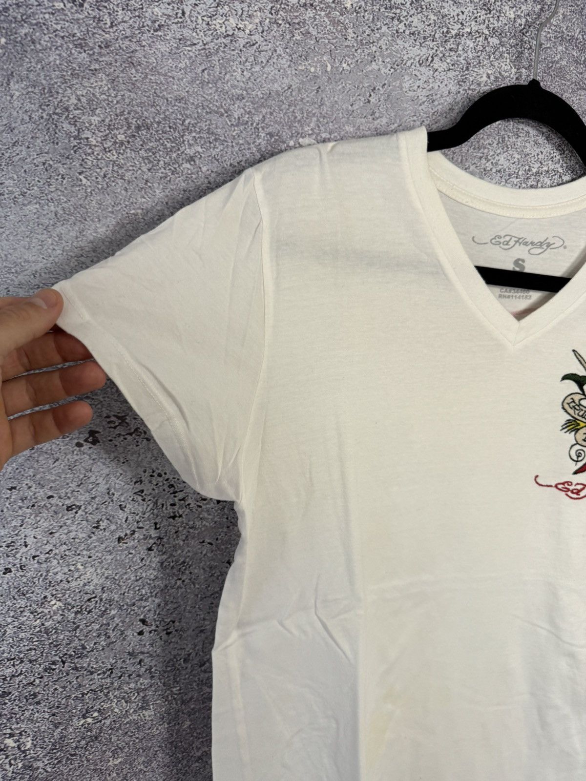 Ed Hardy × Vintage Made in USA🇺🇸 Ed Hardy tee Size US S / EU 44-46 / 1 - 6 Thumbnail