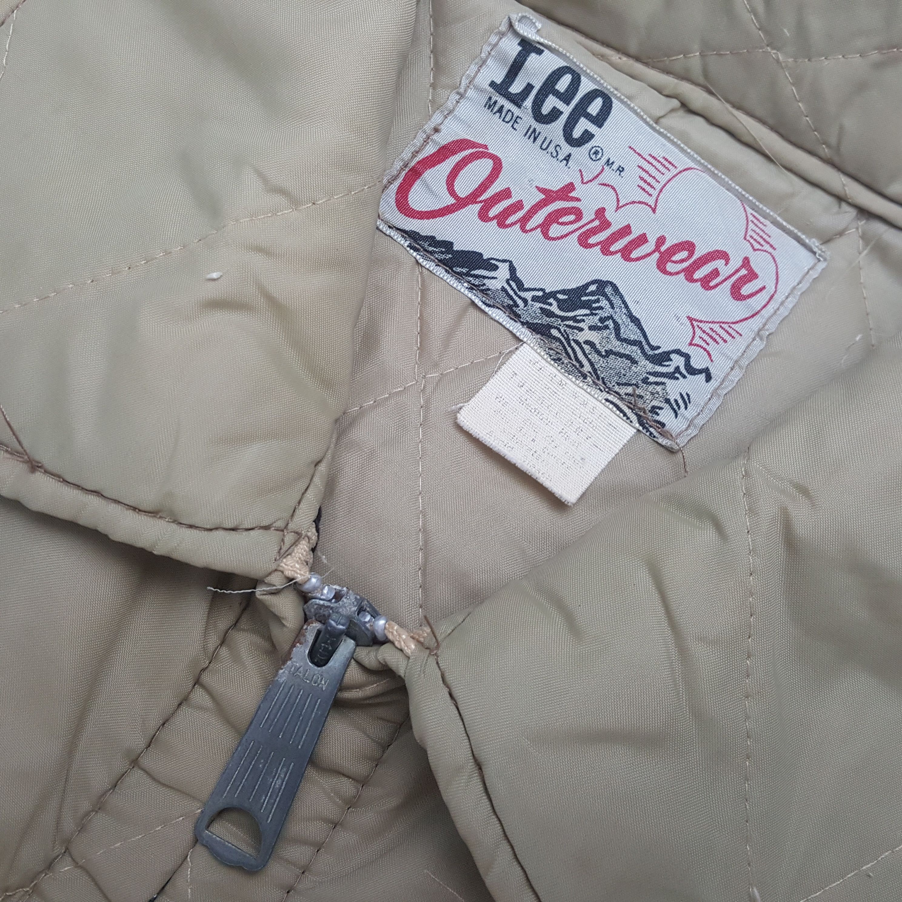 Lee Vintage 70's Lee Talon Zipper Bombers Jacket RR2 Size US XL / EU 56 / 4 - 4 Thumbnail