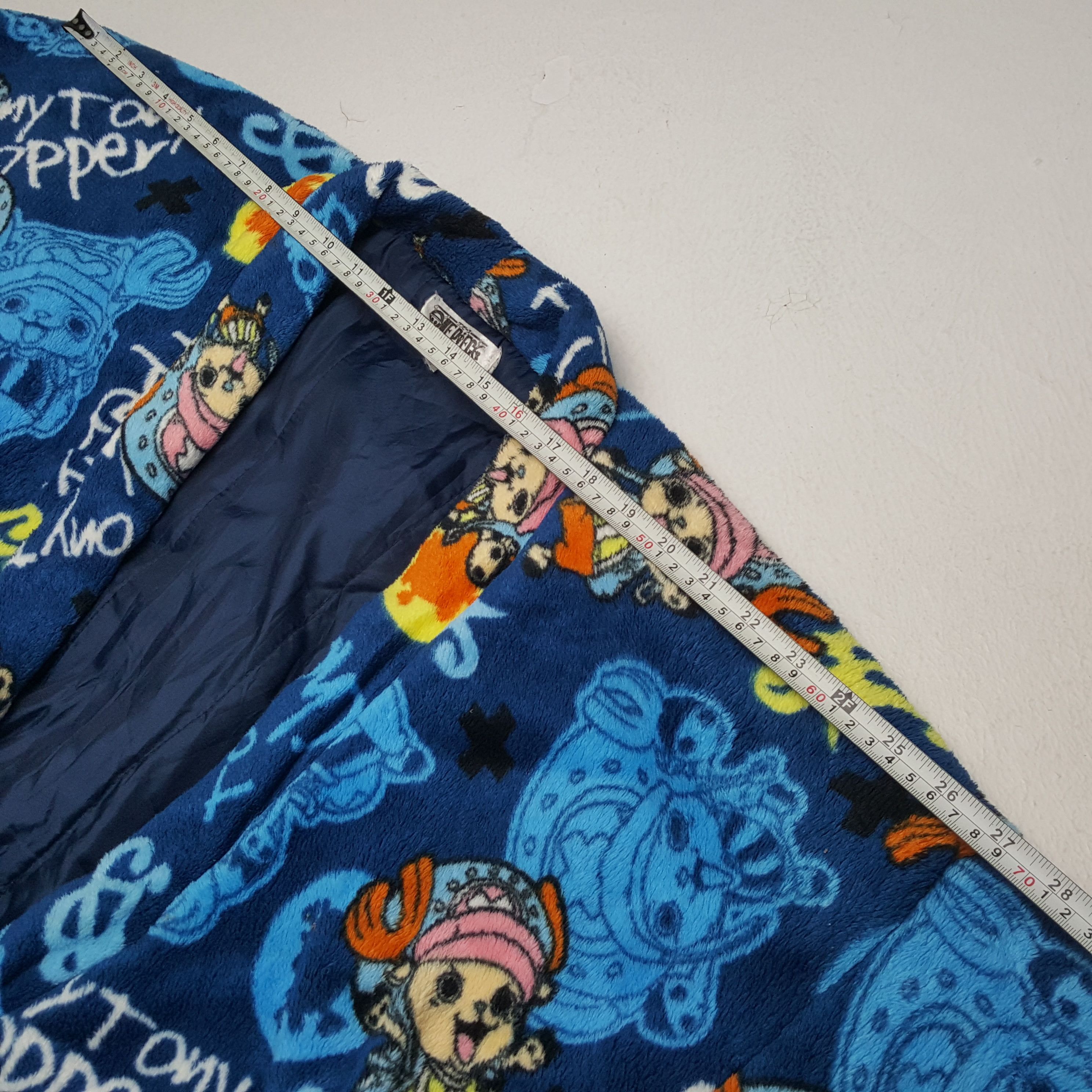 One Piece × Vintage ONE PIECE Japanese Anime Cartoon Kimono Jacket Size US L / EU 52-54 / 3 - 4 Thumbnail