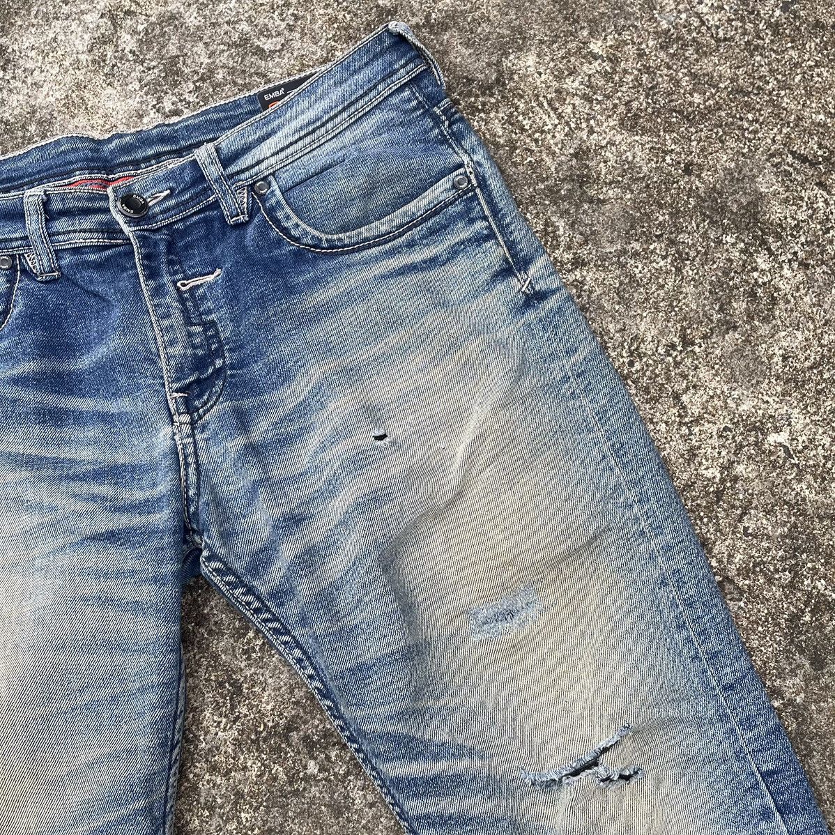 If Six Was Nine Distressed Emba Skinny Jeans Japan Style Size US 34 / EU 50 - 4 Thumbnail