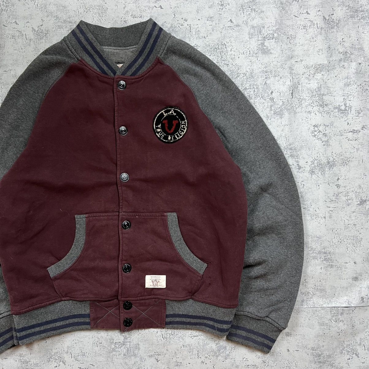 True Religion 00s True Religion California Vintage Y2K Varsity Jacket Size US L / EU 52-54 / 3 - 4 Thumbnail