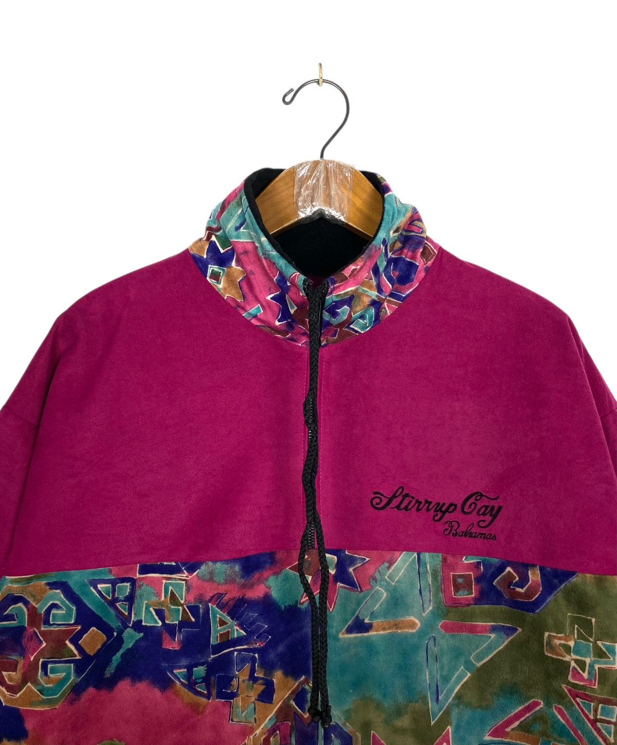 Vintage Rare‼️ Vintage Stirrup Cay Bahamas Fleece Talon Zipper Size US M / EU 48-50 / 2 - 4 Thumbnail