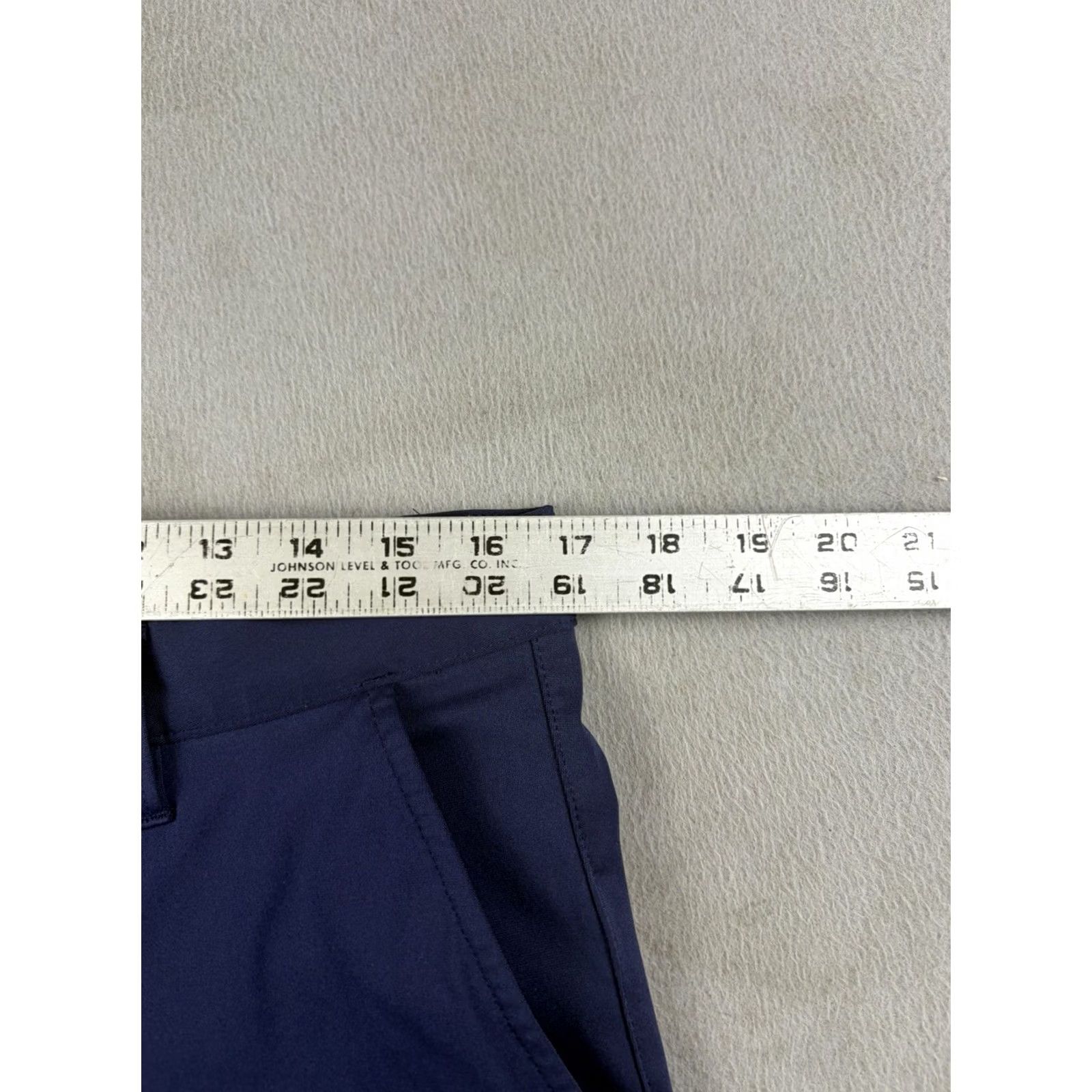 Rhone Rhone Commuter Pants Men 33x32 Slim Stretch Chino Blue Regular Inseam 32 Pocket 5-Pocket Design Slim Fit Size US 33 - 6 Thumbnail