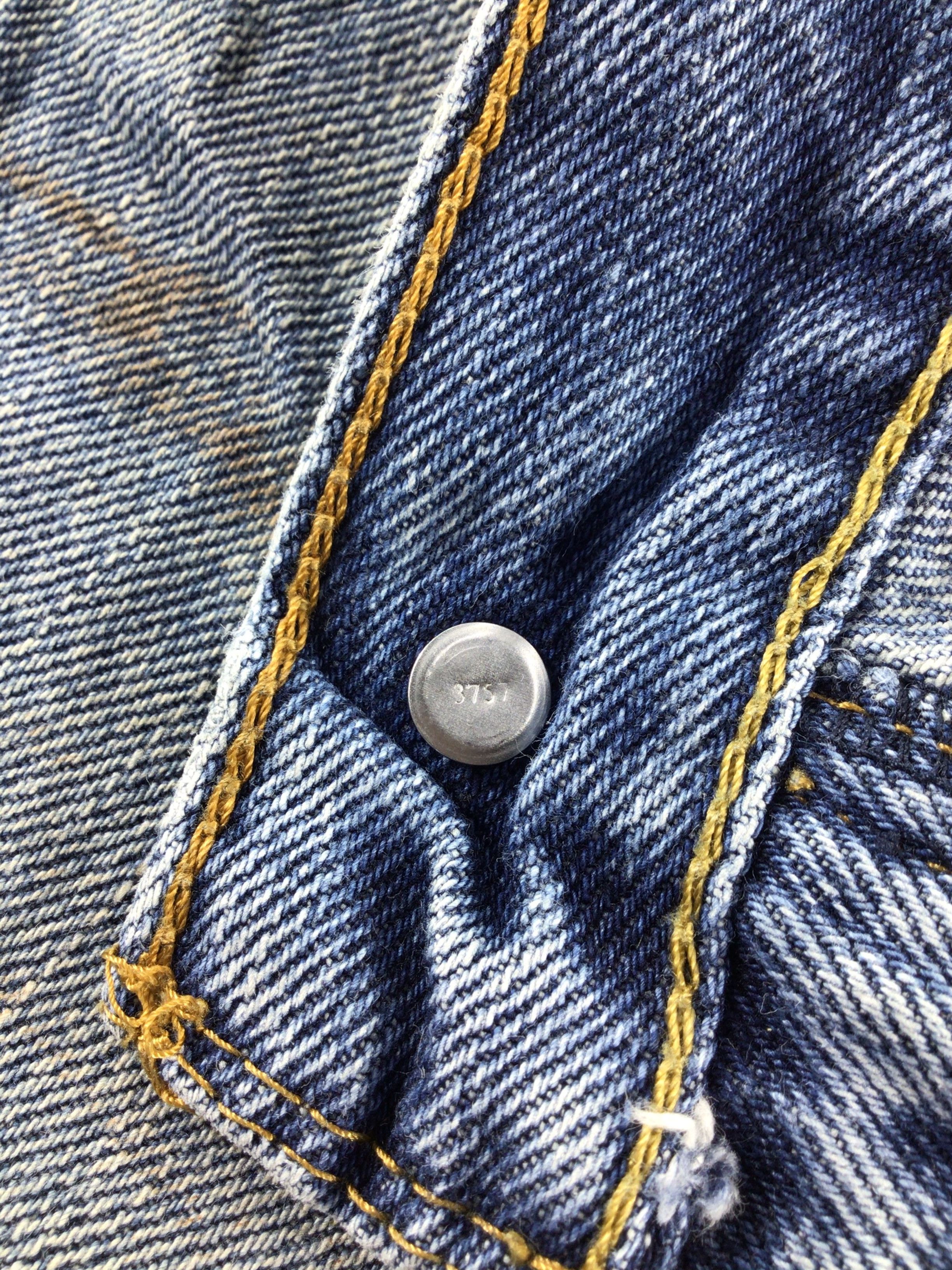 Levi's Vintage Levis 505 Jeans Rusty Faded Blue Denim -J478 Size US 38 / EU 54 - 8 Thumbnail