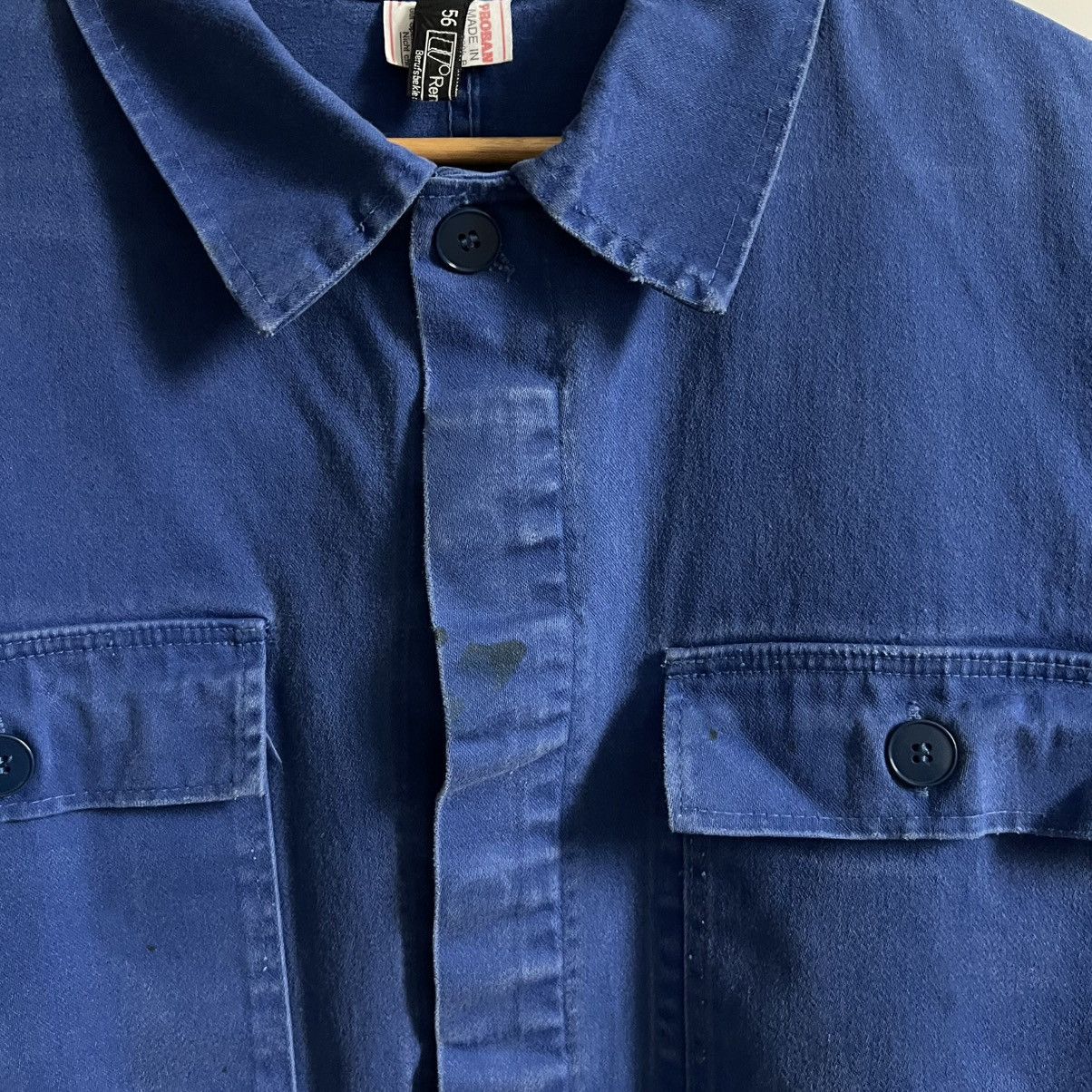 Vintage Vintage German sanfor faded works chore jacket Size US XL / EU 56 / 4 - 5 Thumbnail