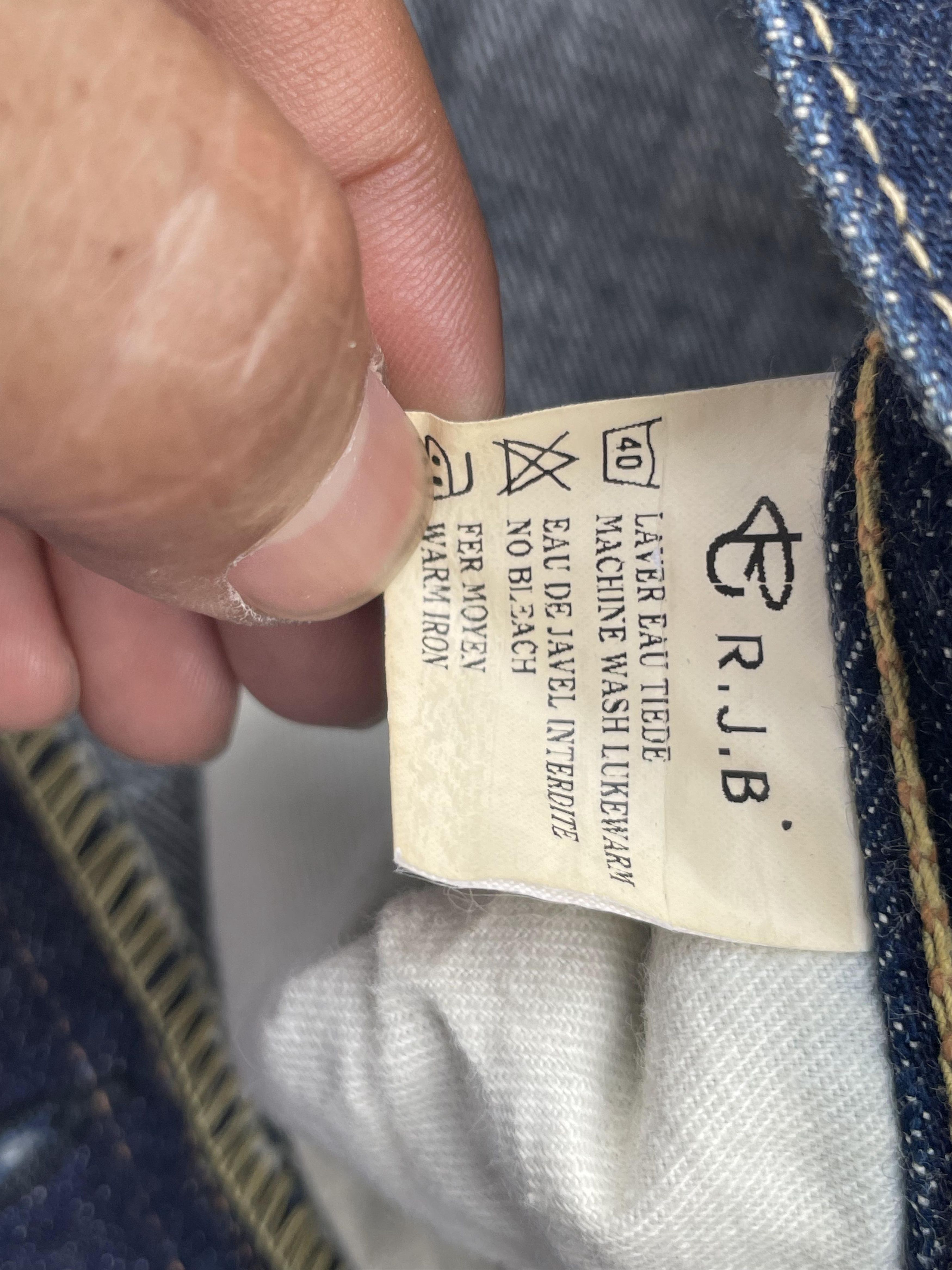 Japanese Brand R.J.Blues Selvedge Denim Size US 27 - 9 Thumbnail
