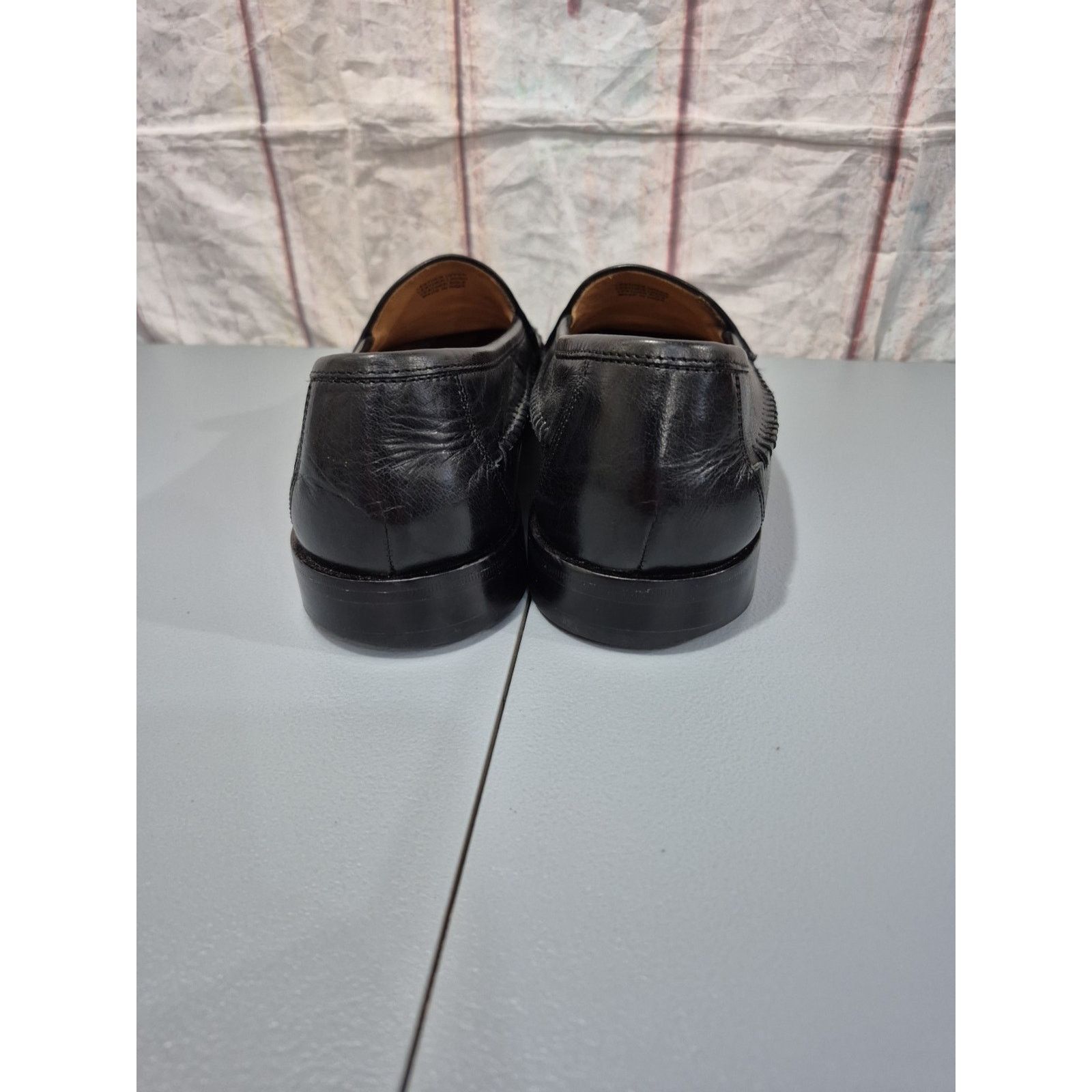 The Unbranded Brand Brass Boot Mens Shoes Size 8.5 M Leather Waved Black 9311401 Size US 8.5 / EU 41-42 - 7 Thumbnail
