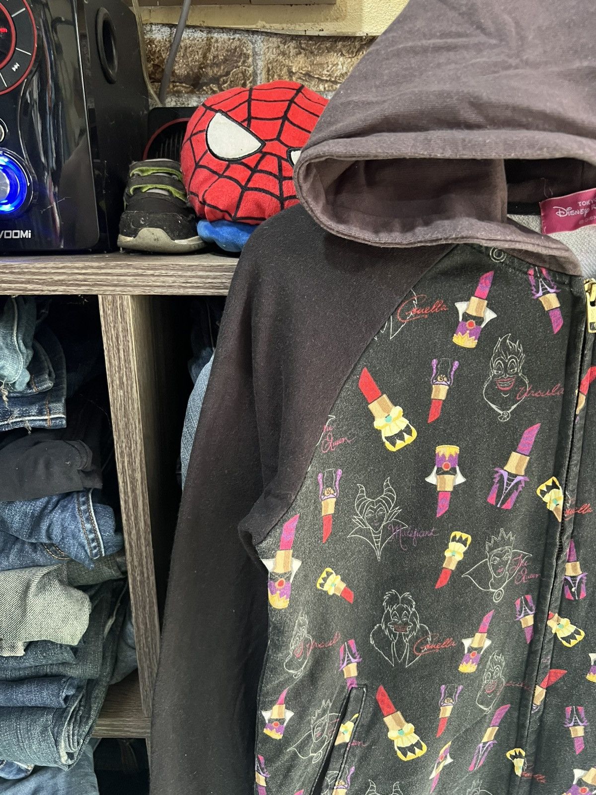 Cartoon Network 🔥Disney Resort Fashionable Villains Zipper Hoodie Size M / US 6-8 / IT 42-44 - 5 Thumbnail