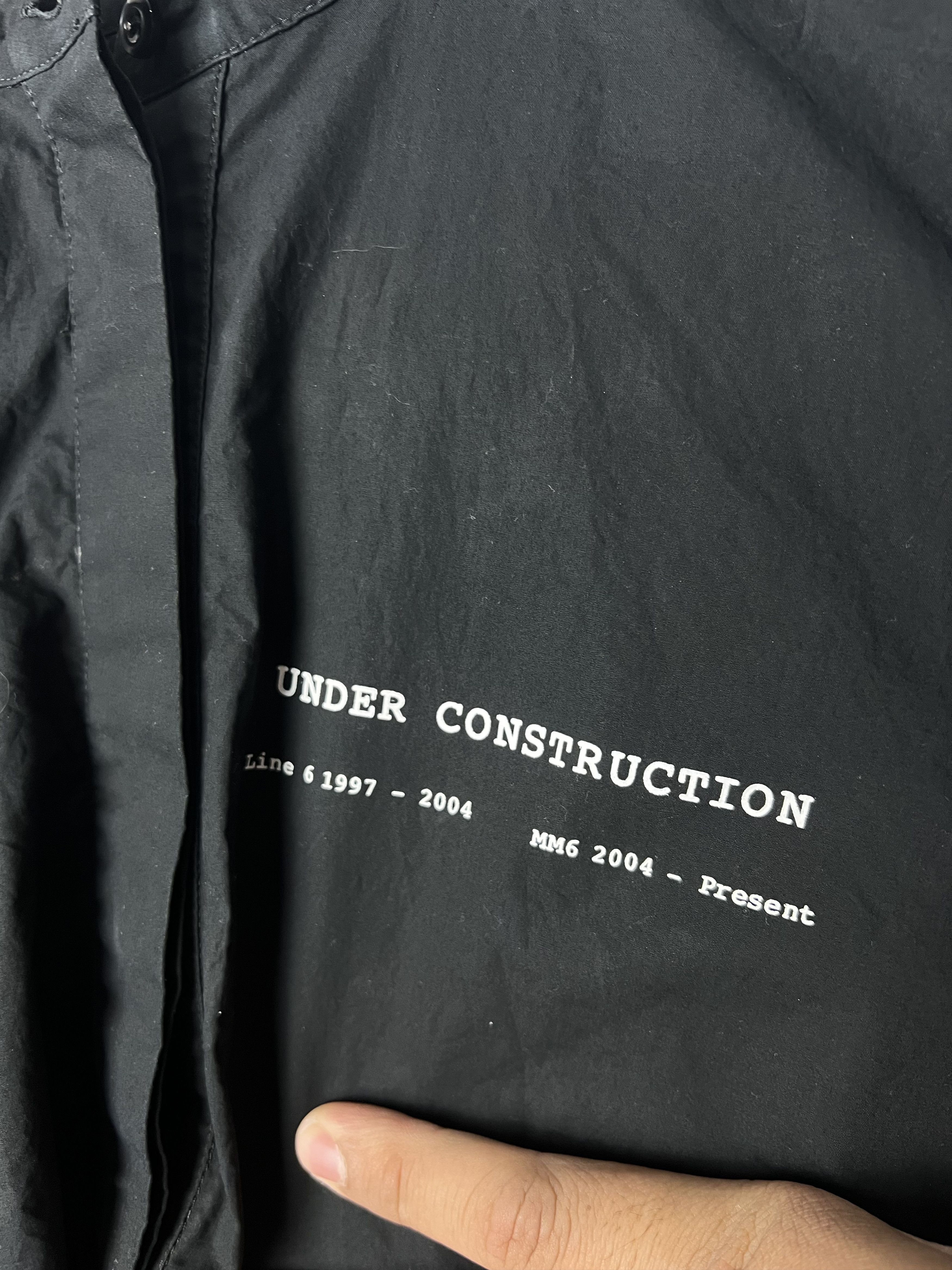 Maison Margiela Maison Margiela - Under Construction - Longline Shirt Size XS / US 0-2 / IT 36-38 - 5 Thumbnail