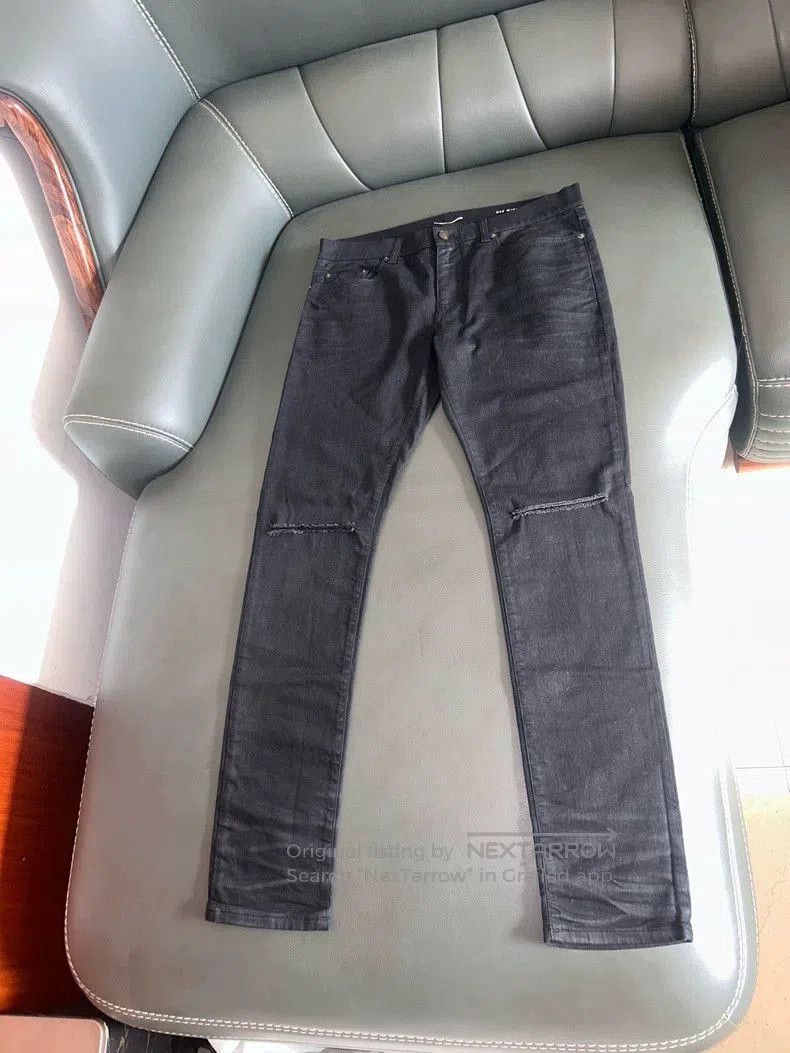 Saint Laurent Paris Saint Laurent Slim Fit Denim Jeans. Size US 33 - 1 Thumbnail