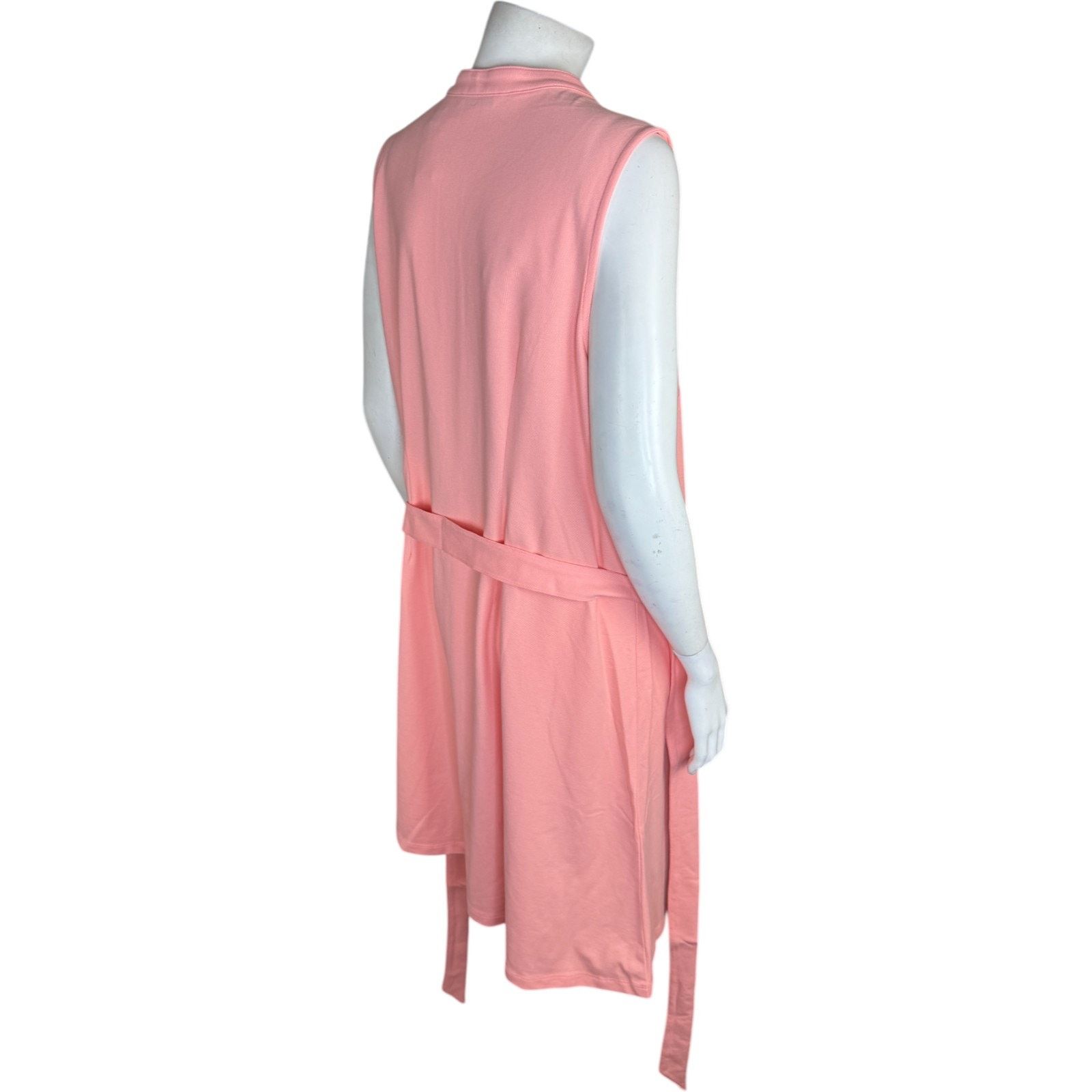 Isaac Mizrahi Isaac Mizrahi Live Paradise Peach Sleeveless Dress 1X Size XL / US 12-14 / IT 48-50 - 13 Thumbnail