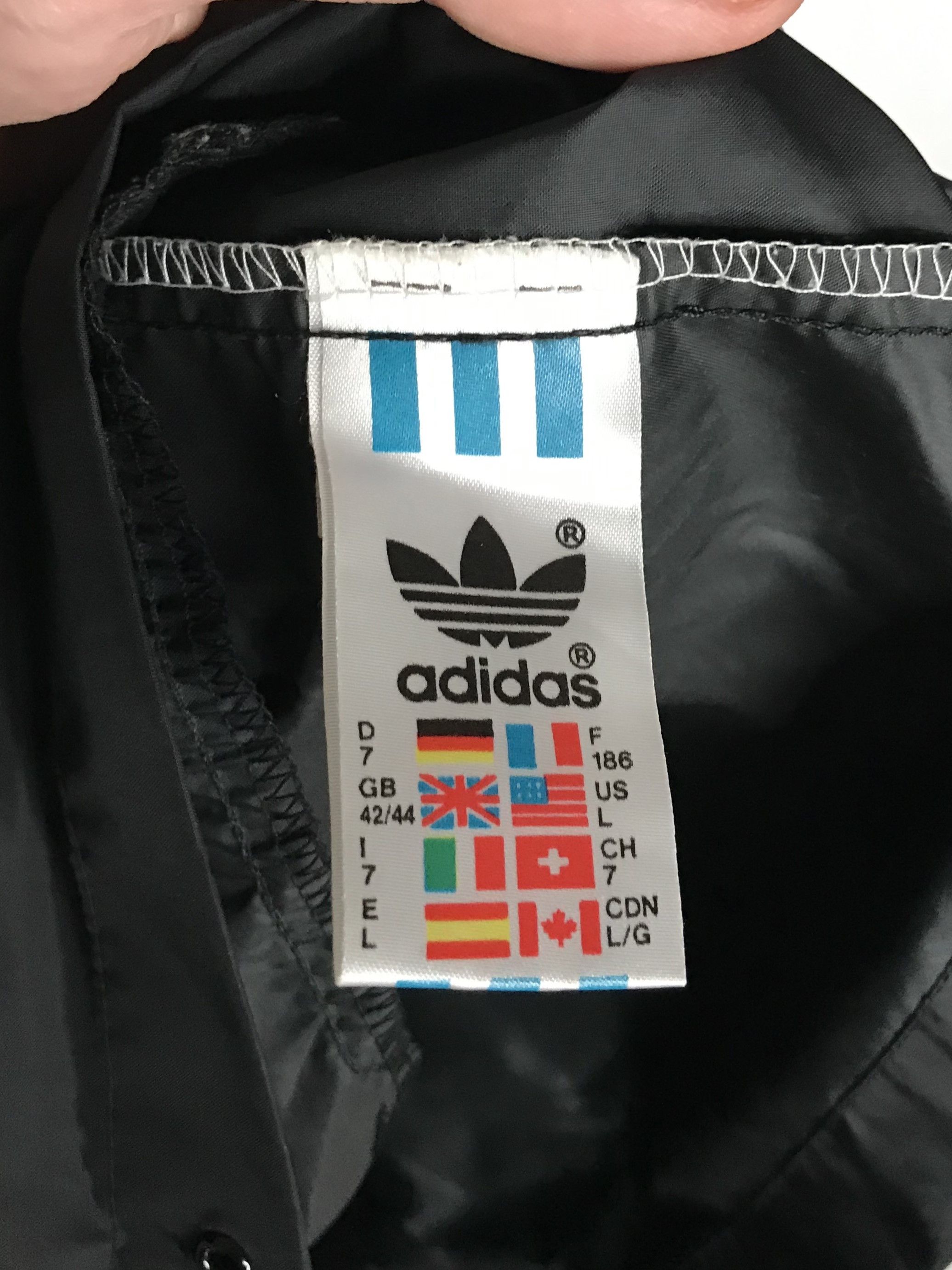 Adidas Adidas Vintage 90s Zip Jacket Mens Size Large Size US L / EU 52-54 / 3 - 7 Thumbnail