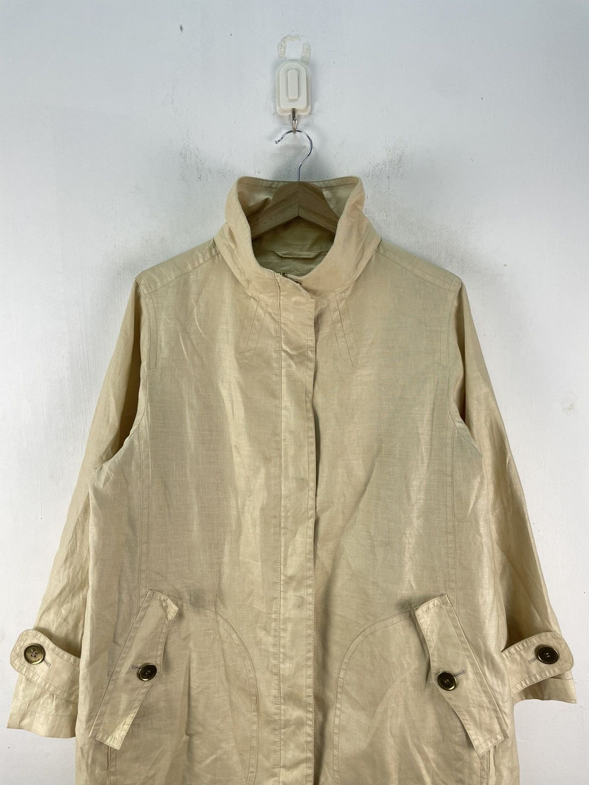 Burberry Burberry Overcoat Jacket Nova Check Vintage Size US L / EU 52-54 / 3 - 2 Thumbnail