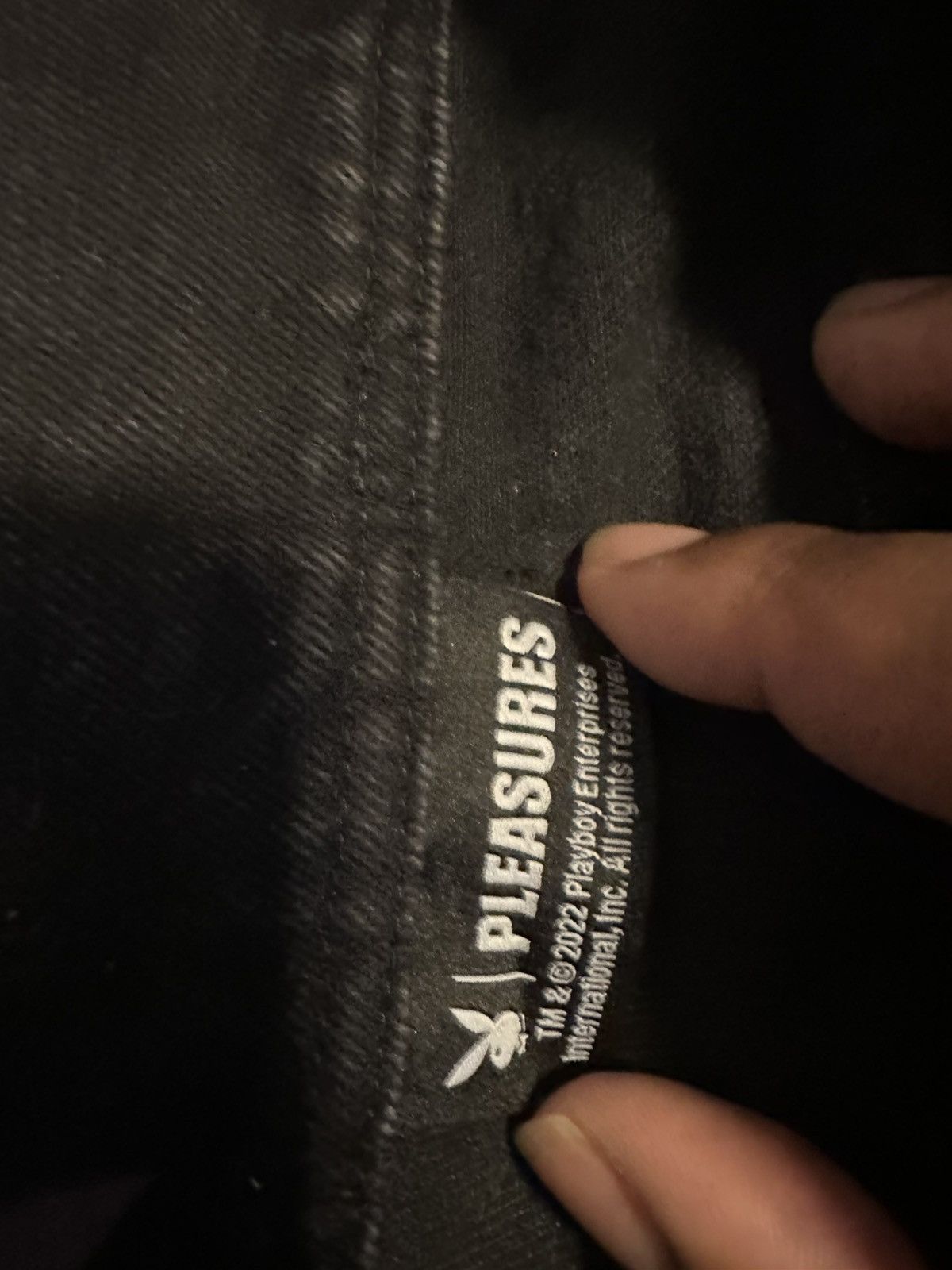 Playboy × Pleasures Black Playboy x Pleasures Collab Jeans Size US 38 / EU 54 - 5 Thumbnail
