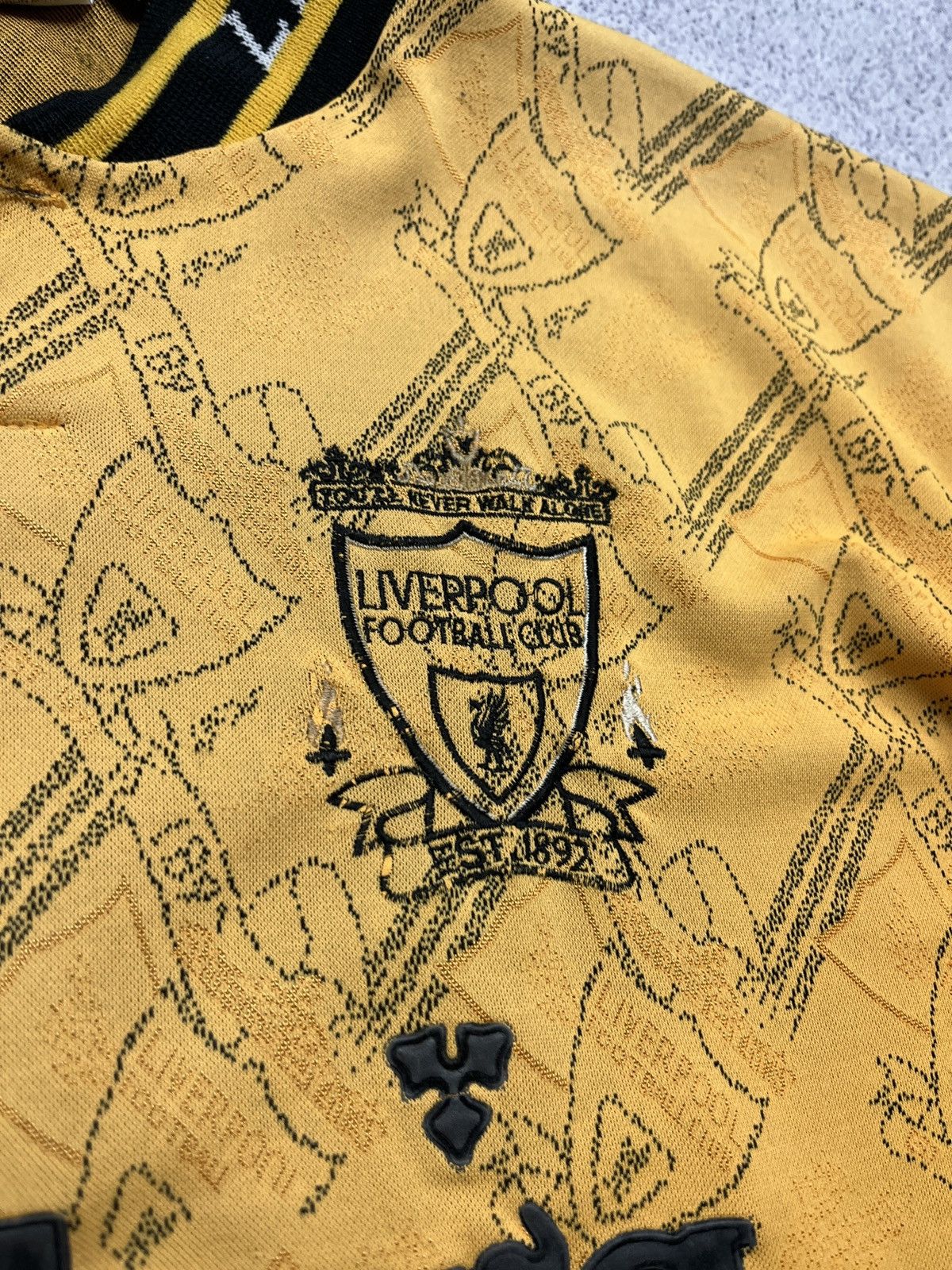 Adidas Vintage Adidas Liverpool 1994 1996 Third Shirt Soccer Jersey Size US M / EU 48-50 / 2 - 10 Thumbnail