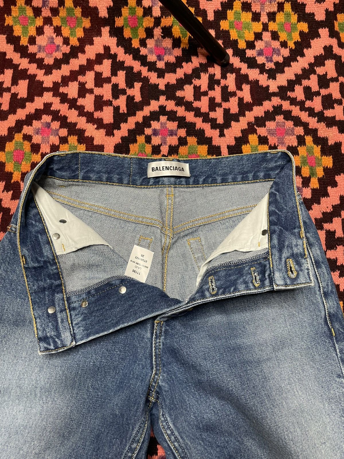 Balenciaga Balenciaga Jeans Size 26" / US 2 / IT 38 - 2 Thumbnail