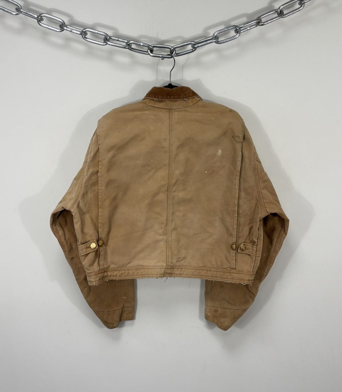 Carhartt Vintage 90s Carhartt USA Workwear Y2K Boxy Cropped Jacket Size US L / EU 52-54 / 3 - 18 Thumbnail