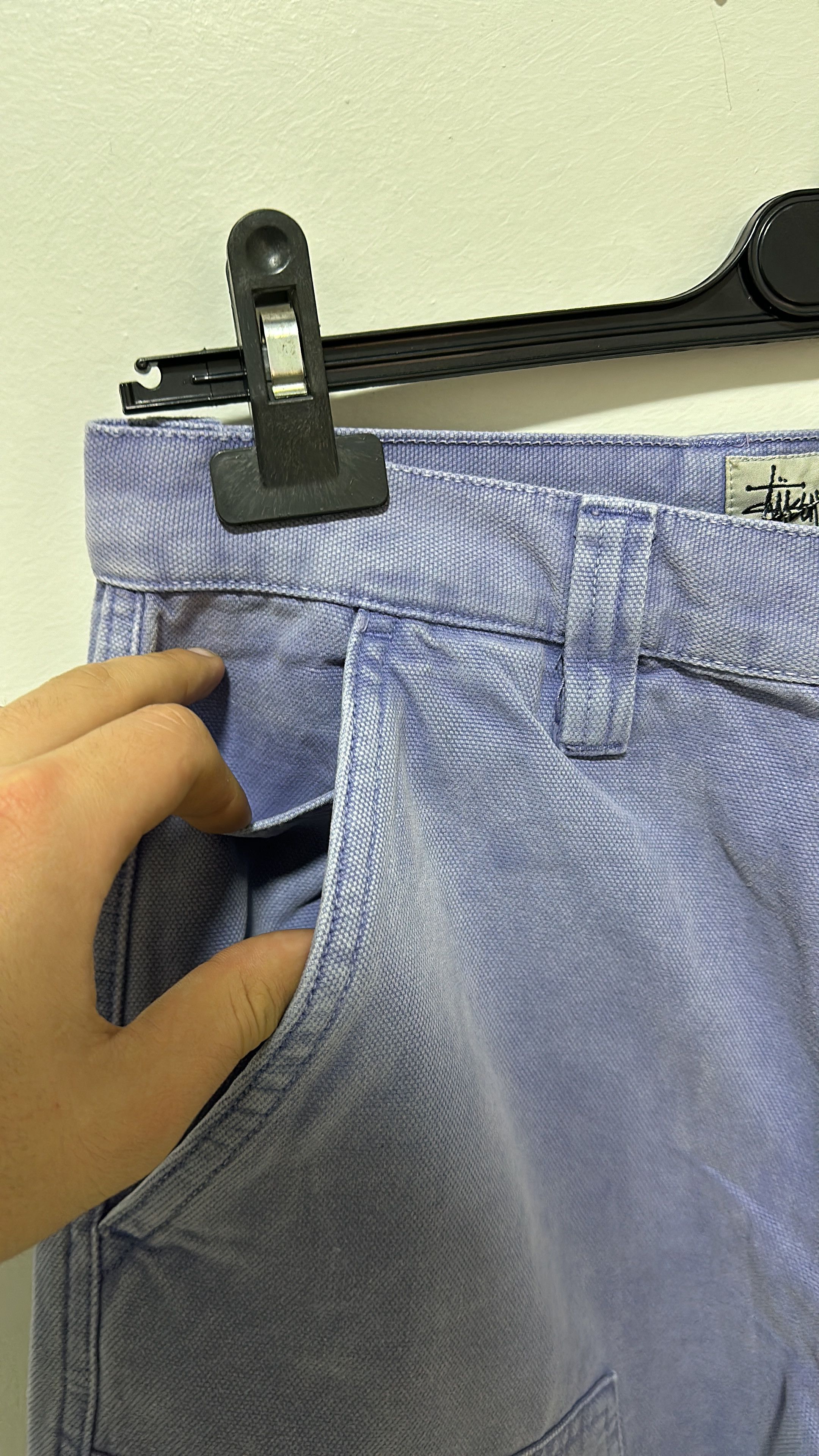 Stussy Stussy Hydrangea Double Knee Work Pant Canvas Size 30 Size US 30 / EU 46 - 4 Thumbnail