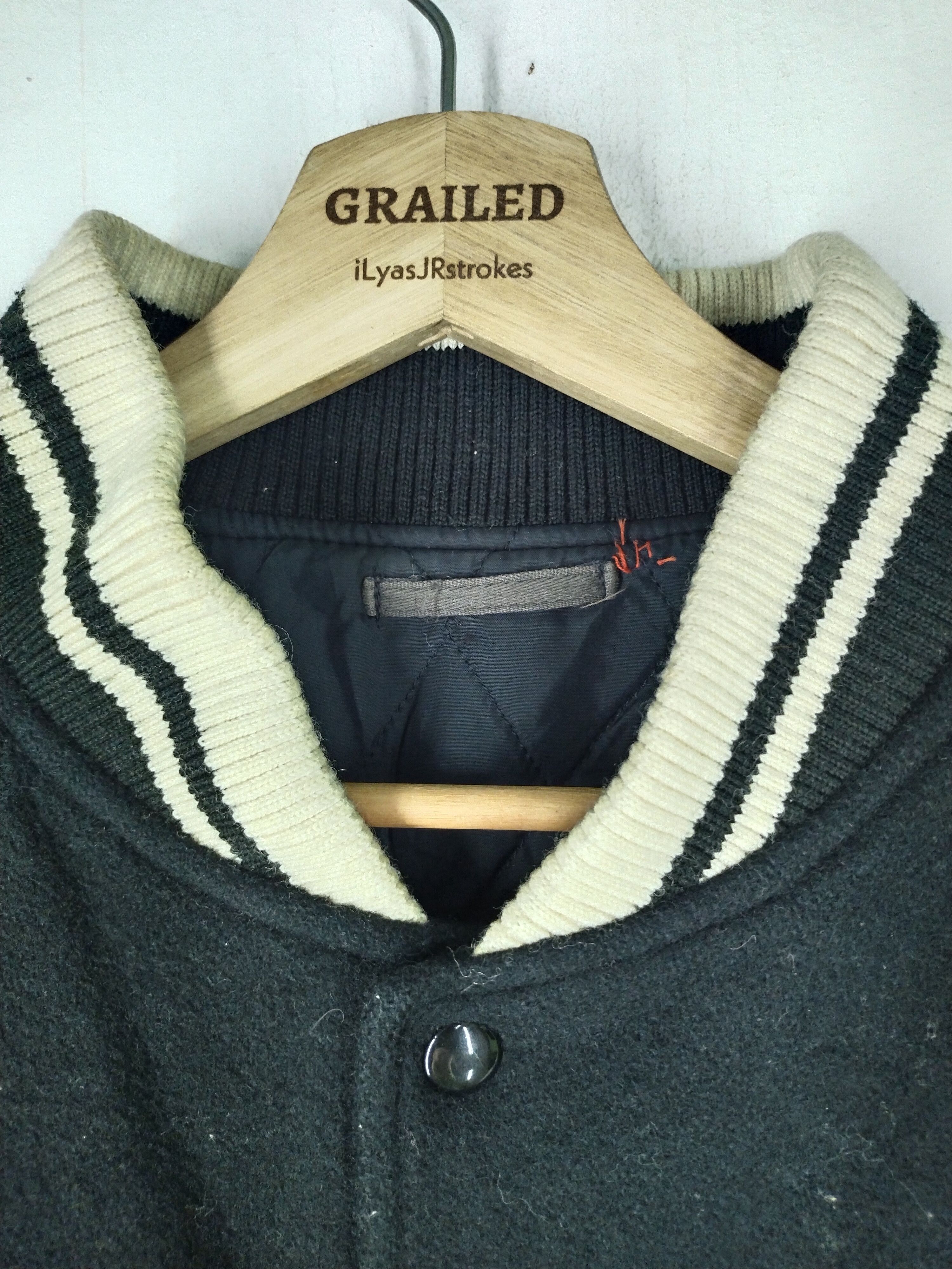Vintage Vintage Pashu Clip Varsity Leather/Wool Jacket Size US M / EU 48-50 / 2 - 15 Thumbnail