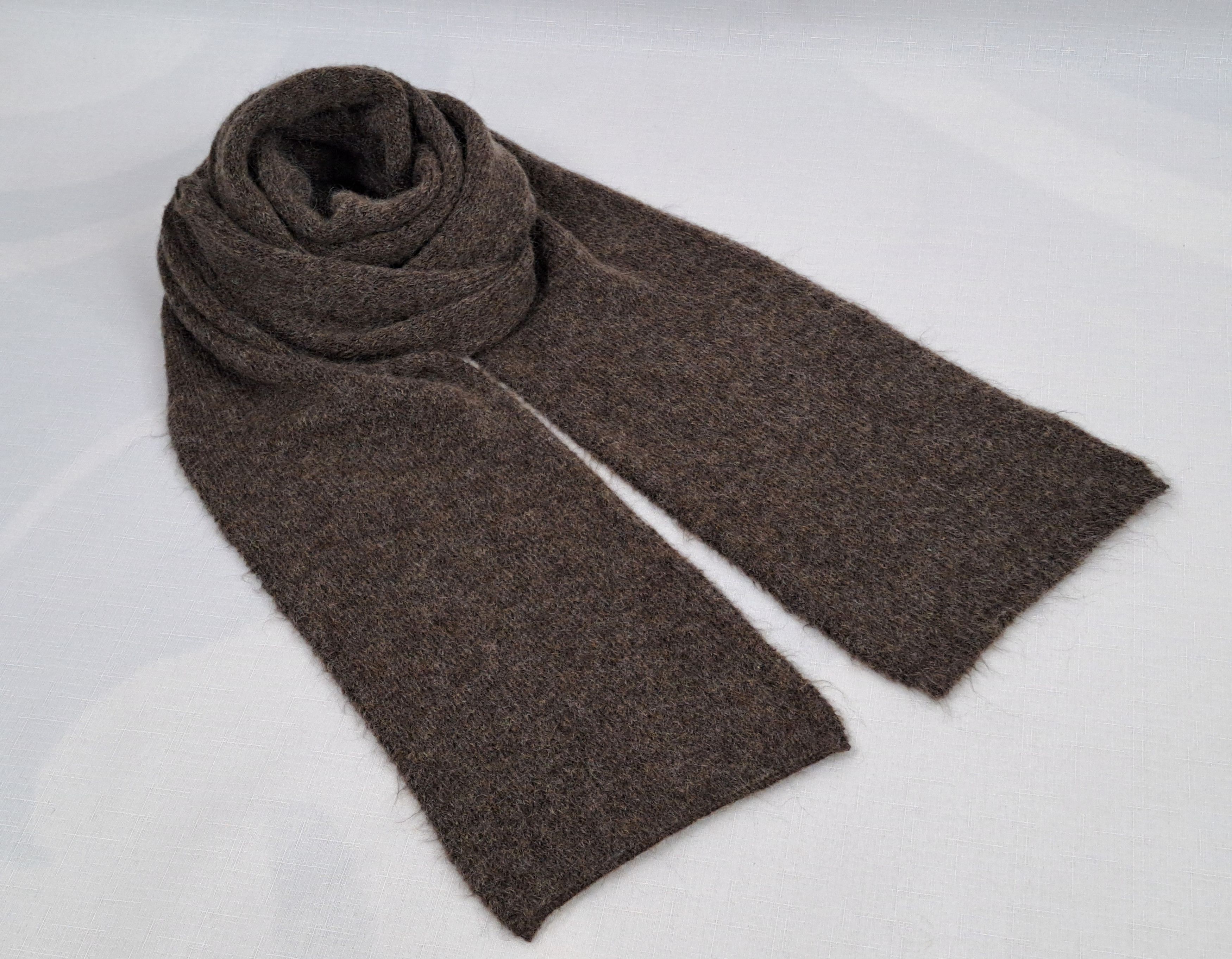 Sarah Pacini Sarah Pacini extra long kid mohair blend knit scarf. Size ONE SIZE - 4 Thumbnail