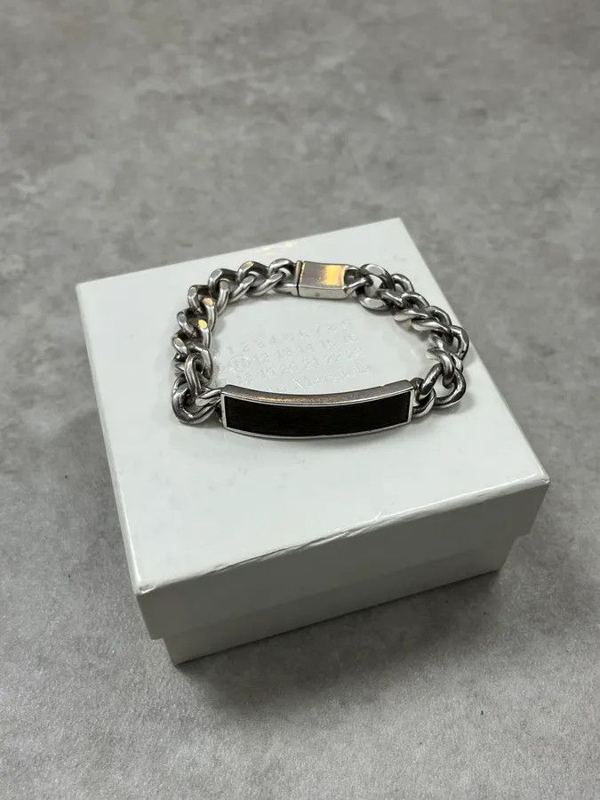 Maison Margiela AW2010 Maison Margiela Grey Cuban Link Armband Bracelet Size ONE SIZE - 1 Thumbnail