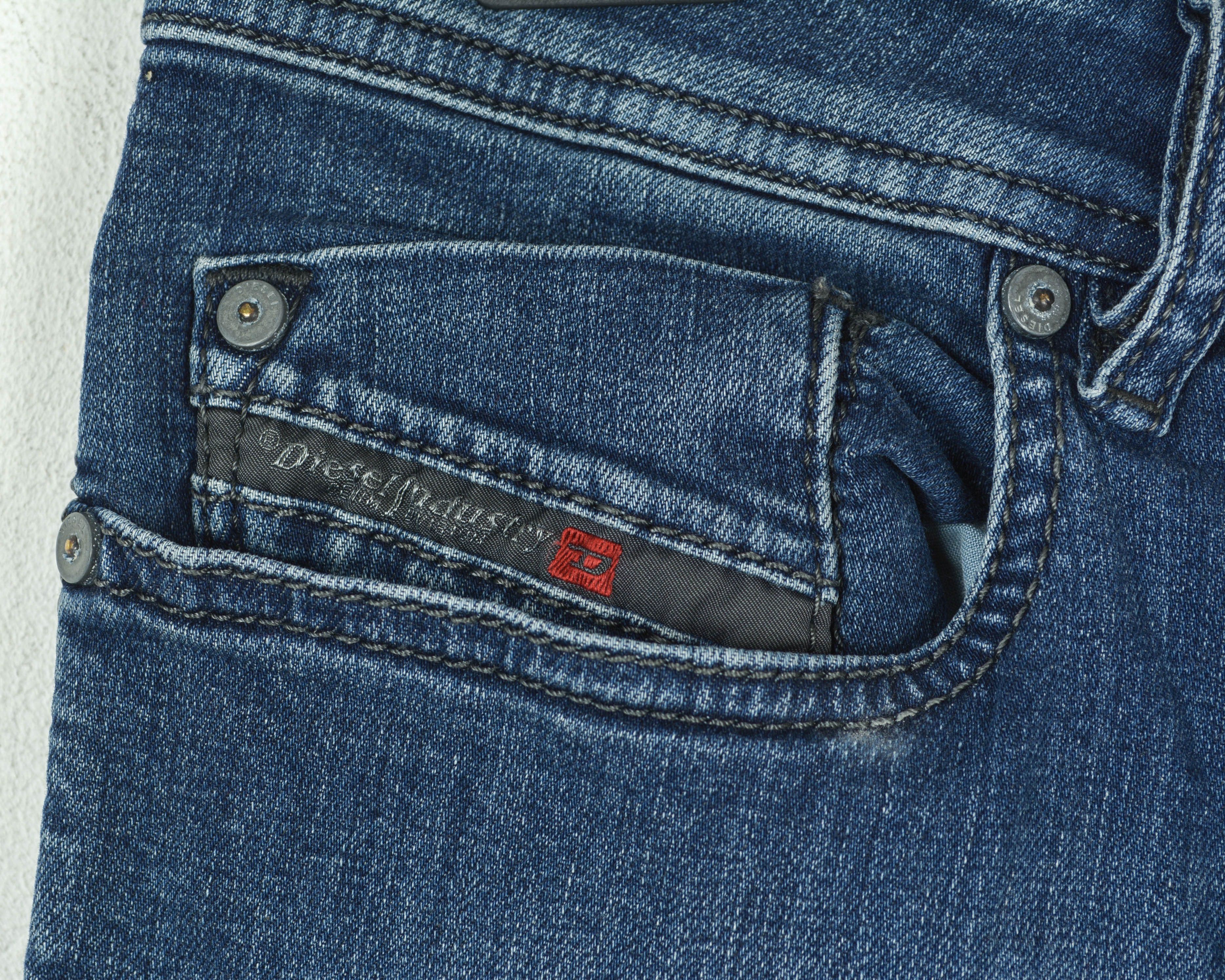 Diesel Sleenker W32 L32 Slim Fit Skinny Jeans Denim Pants Stretchy Size US 32 / EU 48 - 3 Thumbnail