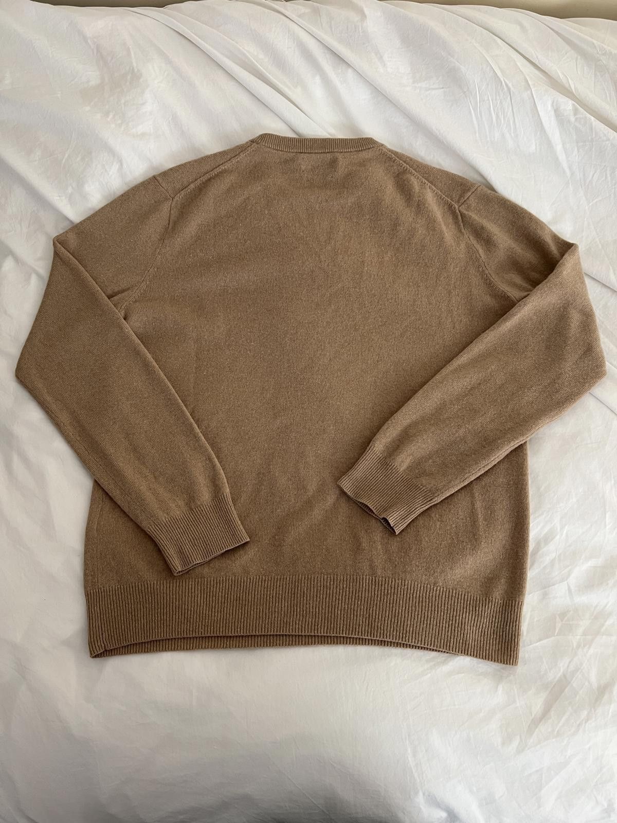 Polo Ralph Lauren Polo Ralph Lauren Men's Washable Cashmere Sweater Tan Size US S / EU 44-46 / 1 - 4 Thumbnail