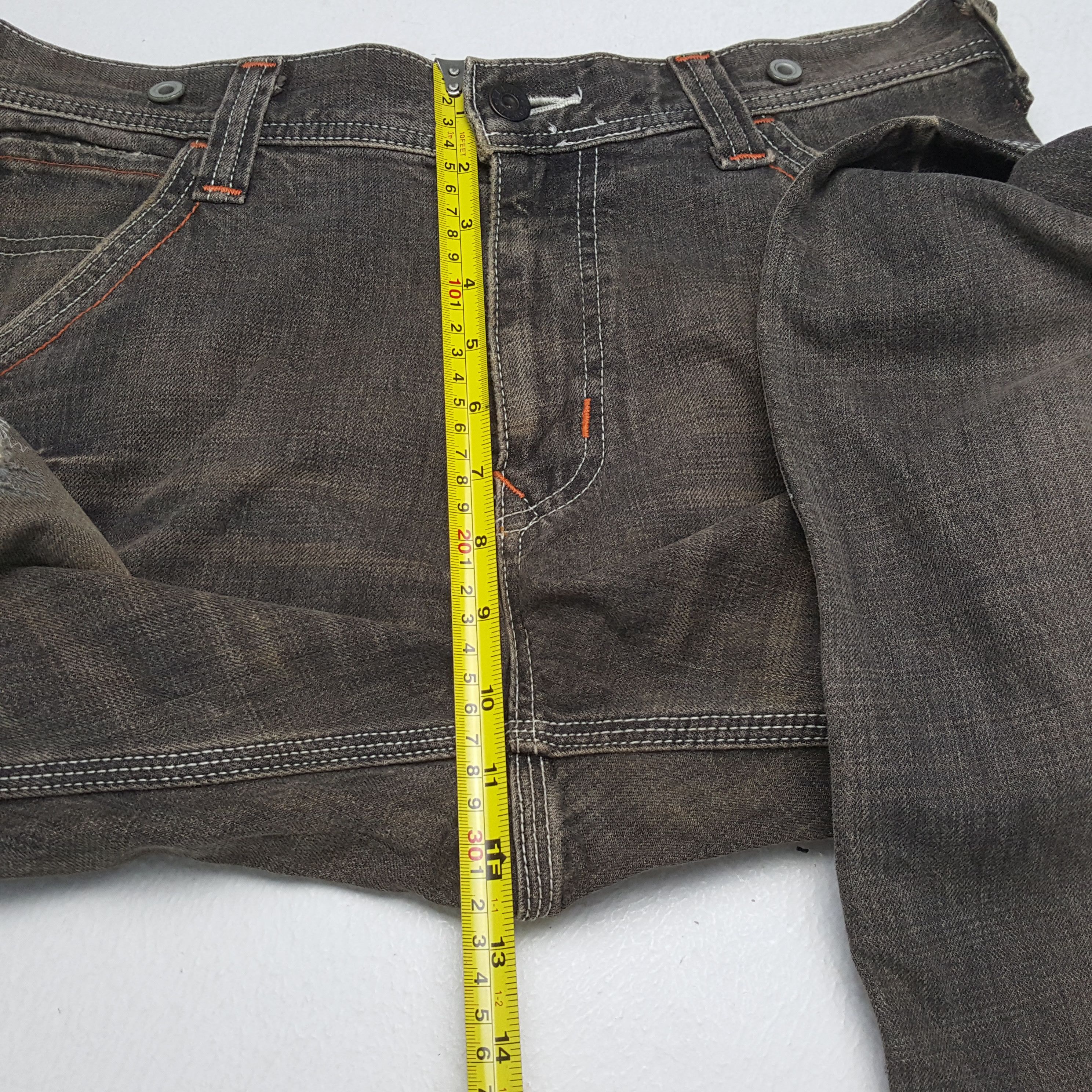 Edwin × Vintage Vintage EDWIN Japanese Style Distressed Denim Jeans Size US 34 / EU 50 - 8 Thumbnail