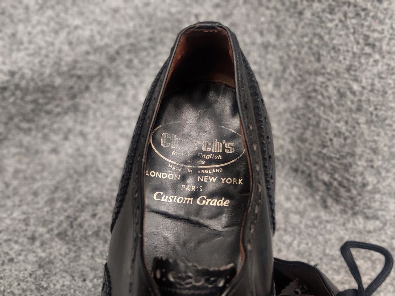 Church's Church's Burwood Polished Binder Brogue Black Leater shoes Size US 10 / EU 43 - 20 Thumbnail