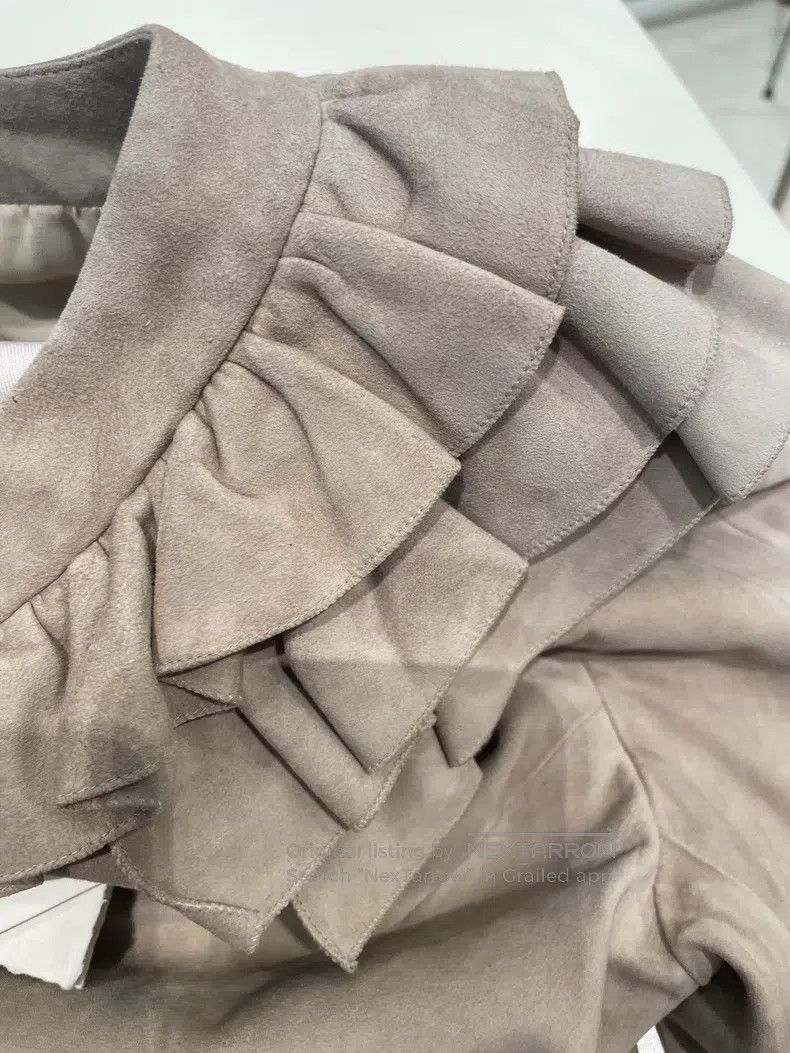 Brunello Cucinelli Brunello Cucinelli Light Caramel Leather Jacket Size S / US 4 / IT 40 - 9 Thumbnail