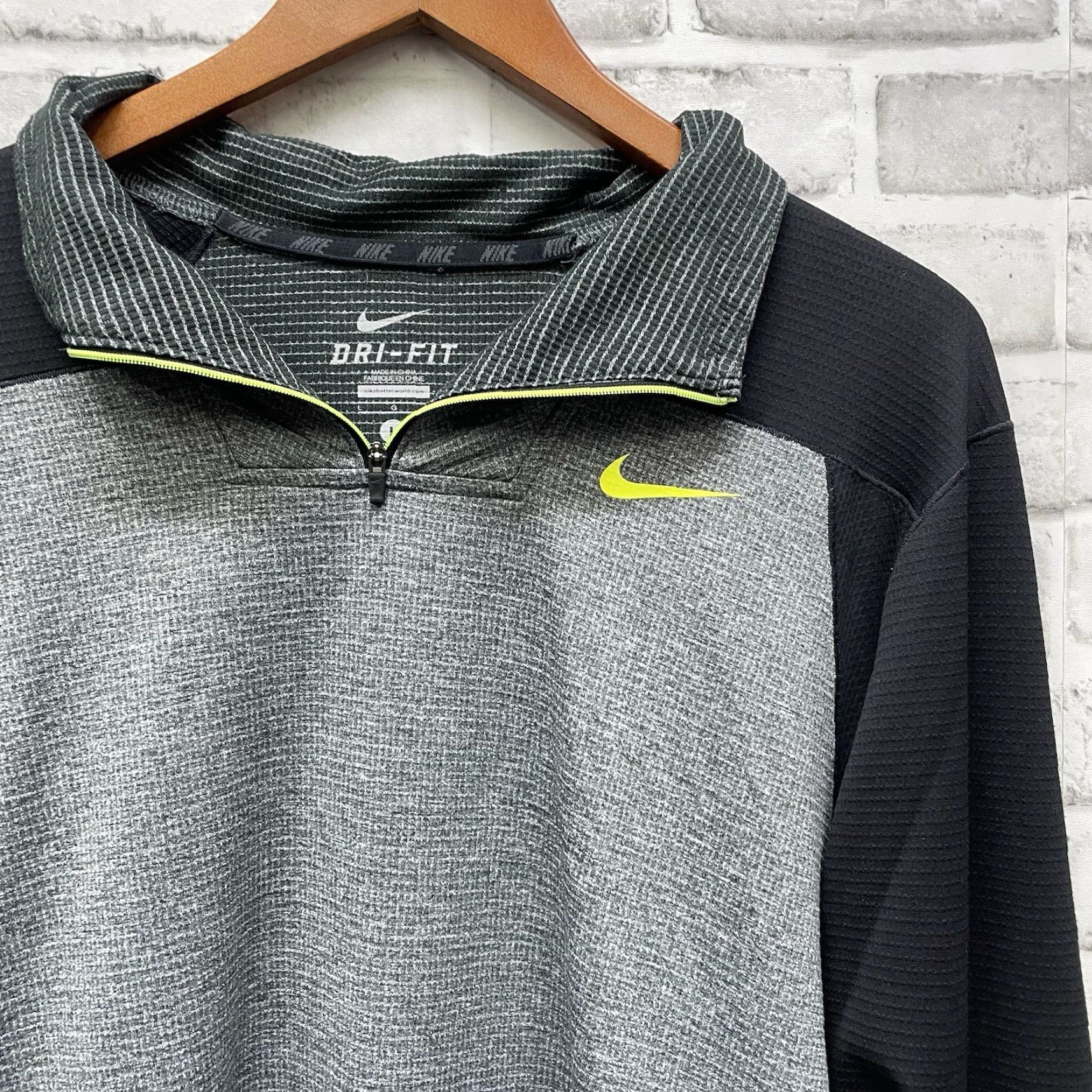 Nike Nike Dri-Fit Half Zip-Up Gray Pullover Jacket Mens L Gray Nike Shirt? Size US L / EU 52-54 / 3 - 2 Thumbnail