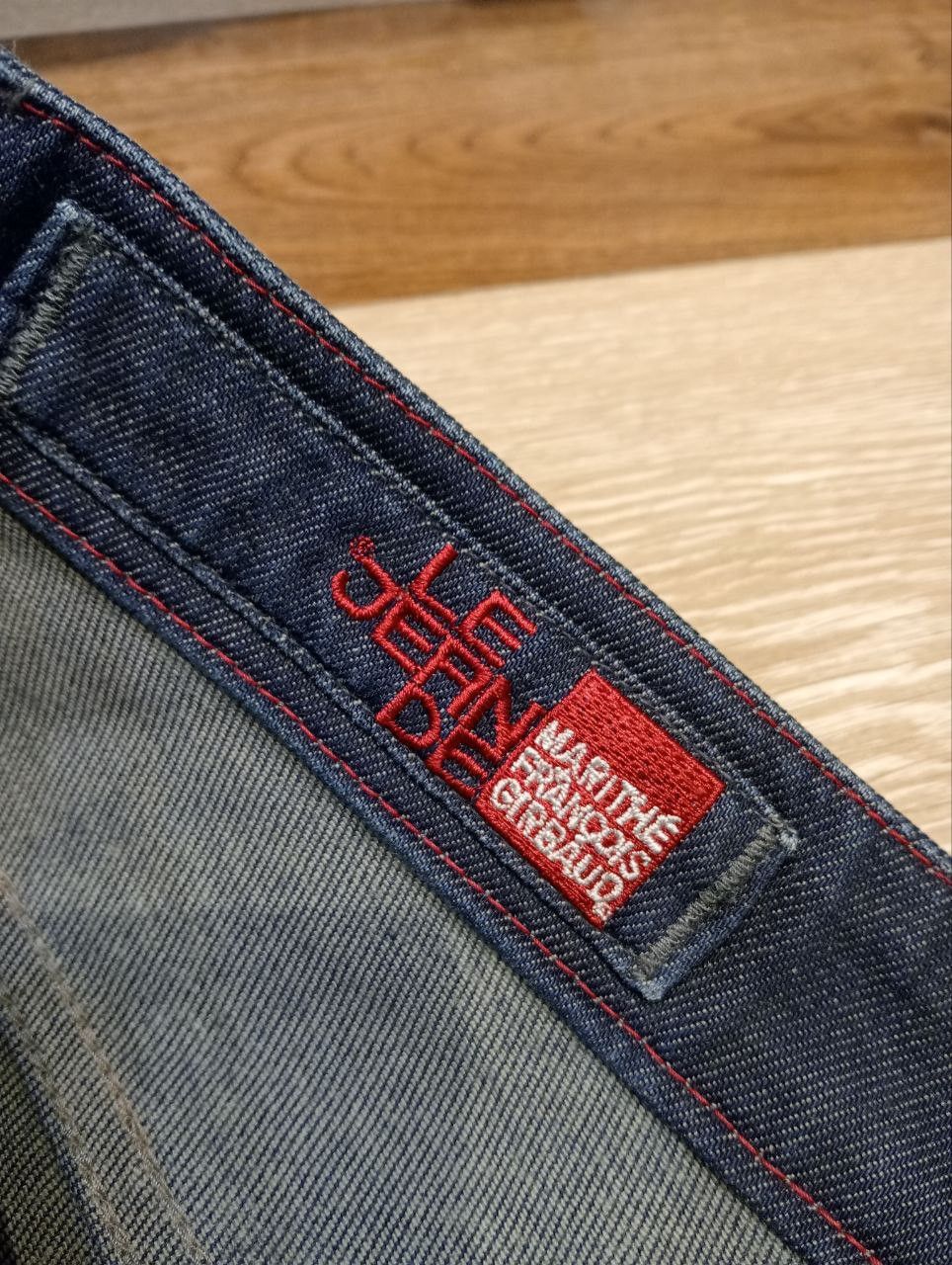 Marithe + Francois Girbaud MARITHE FRANCOIS GIRBAUD JAPAN BLUE STRETCH DENIM JEANS Size US 34 / EU 50 - 7 Thumbnail