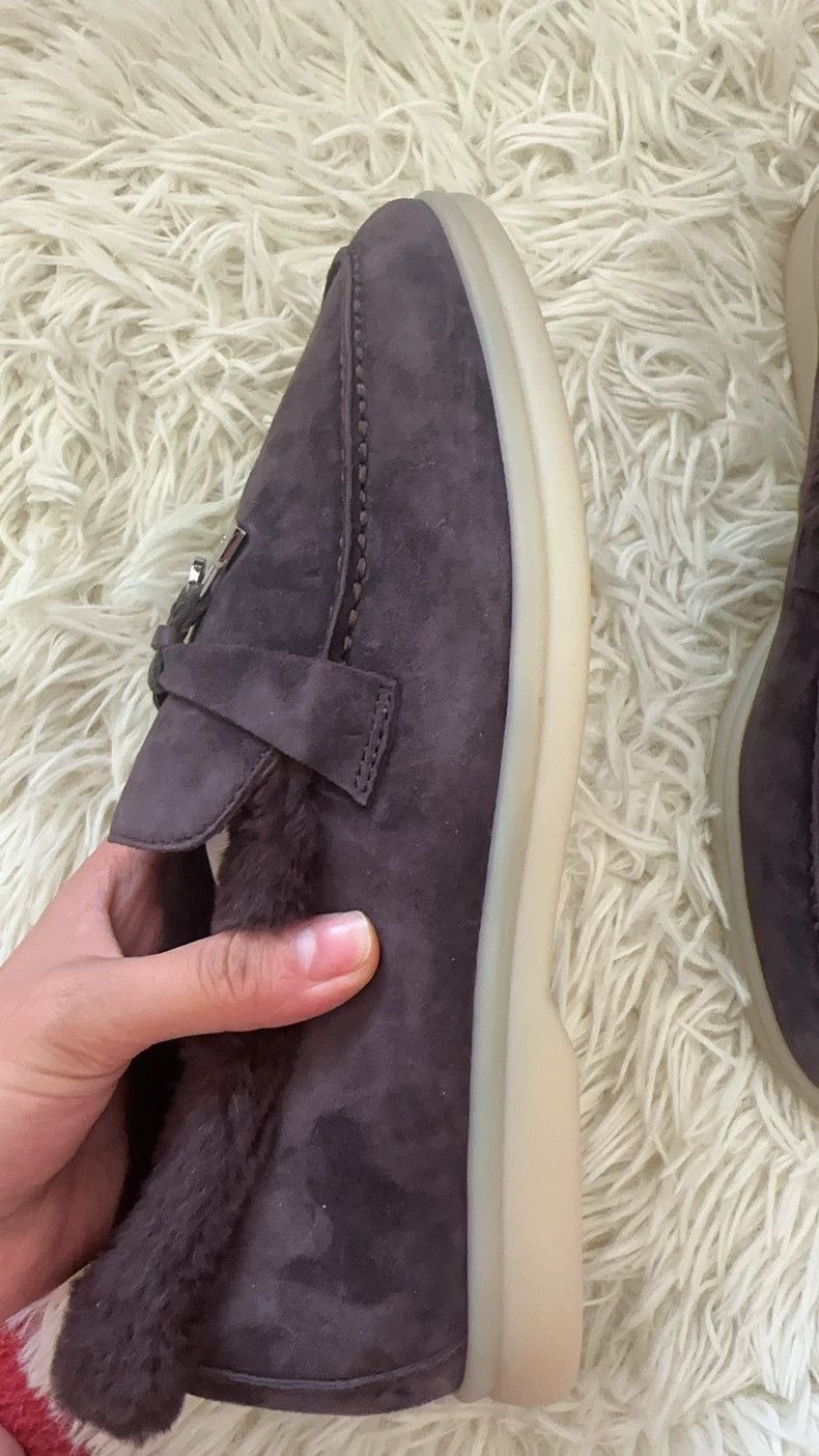 Loro Piana LORO PIANA Coffee colored Mao Mao loafers Size US 6.5 / IT 36.5 - 4 Thumbnail