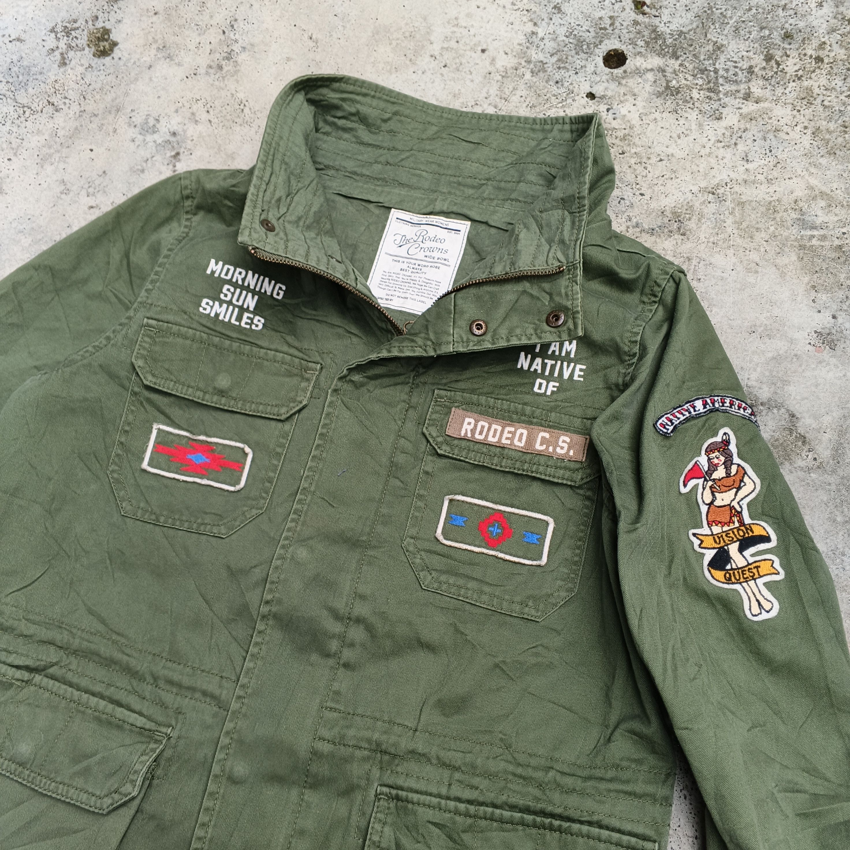 Japanese Brand Vintage Rodeo Crowns Vision Quest Apache Jacket Size S / US 4 / IT 40 - 5 Thumbnail