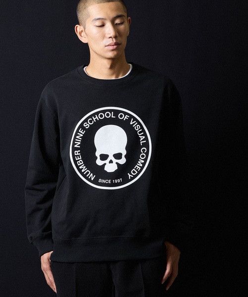 Number (N)ine NUMBER (N)INE SCHOOL OF VISUAL COMEDY PRINT SWEATSHIRT M Size US M / EU 48-50 / 2 - 2 Thumbnail