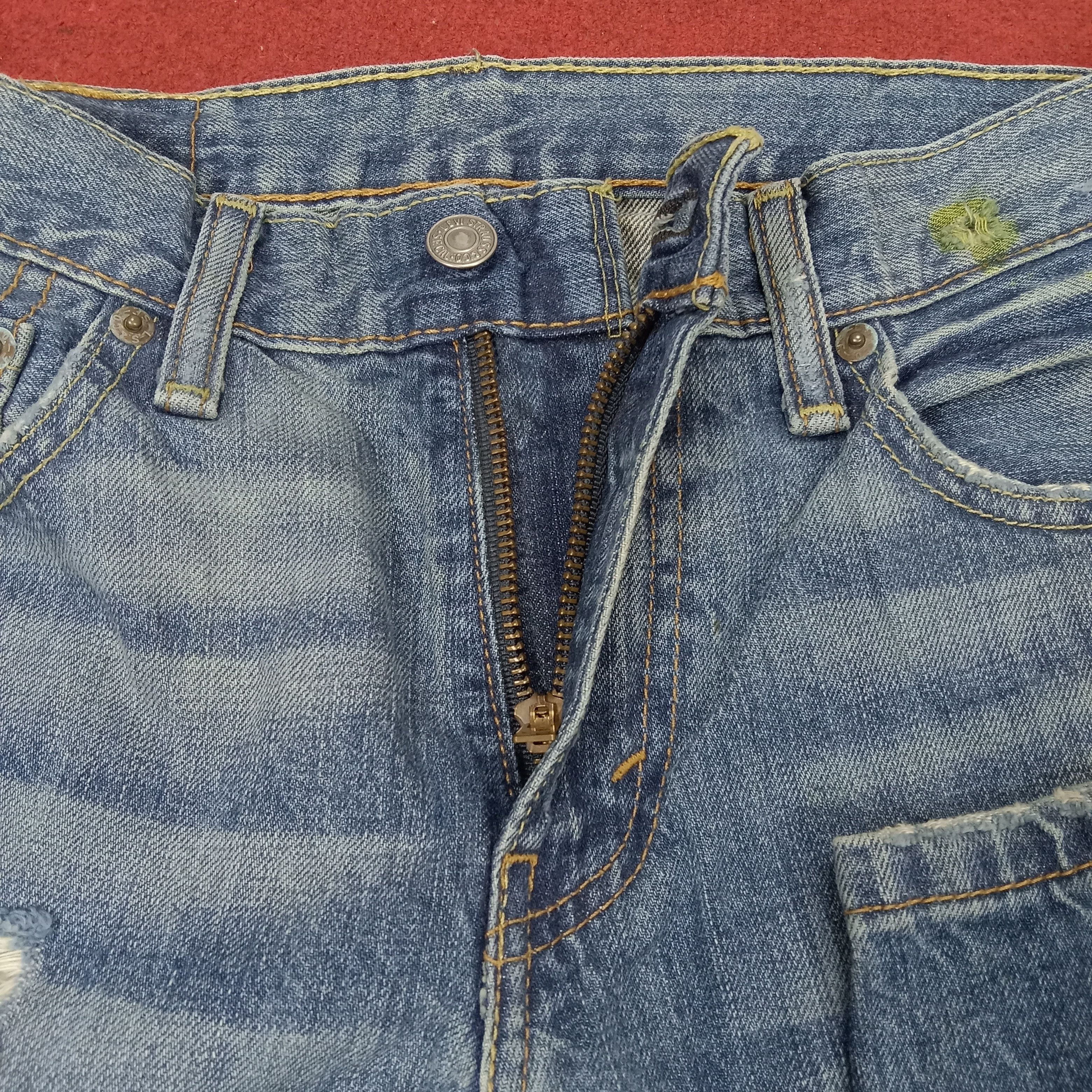 Levi's × Vintage Levis Streetwear Rock Punk Style Distressed Jeans Size US 29 - 12 Thumbnail
